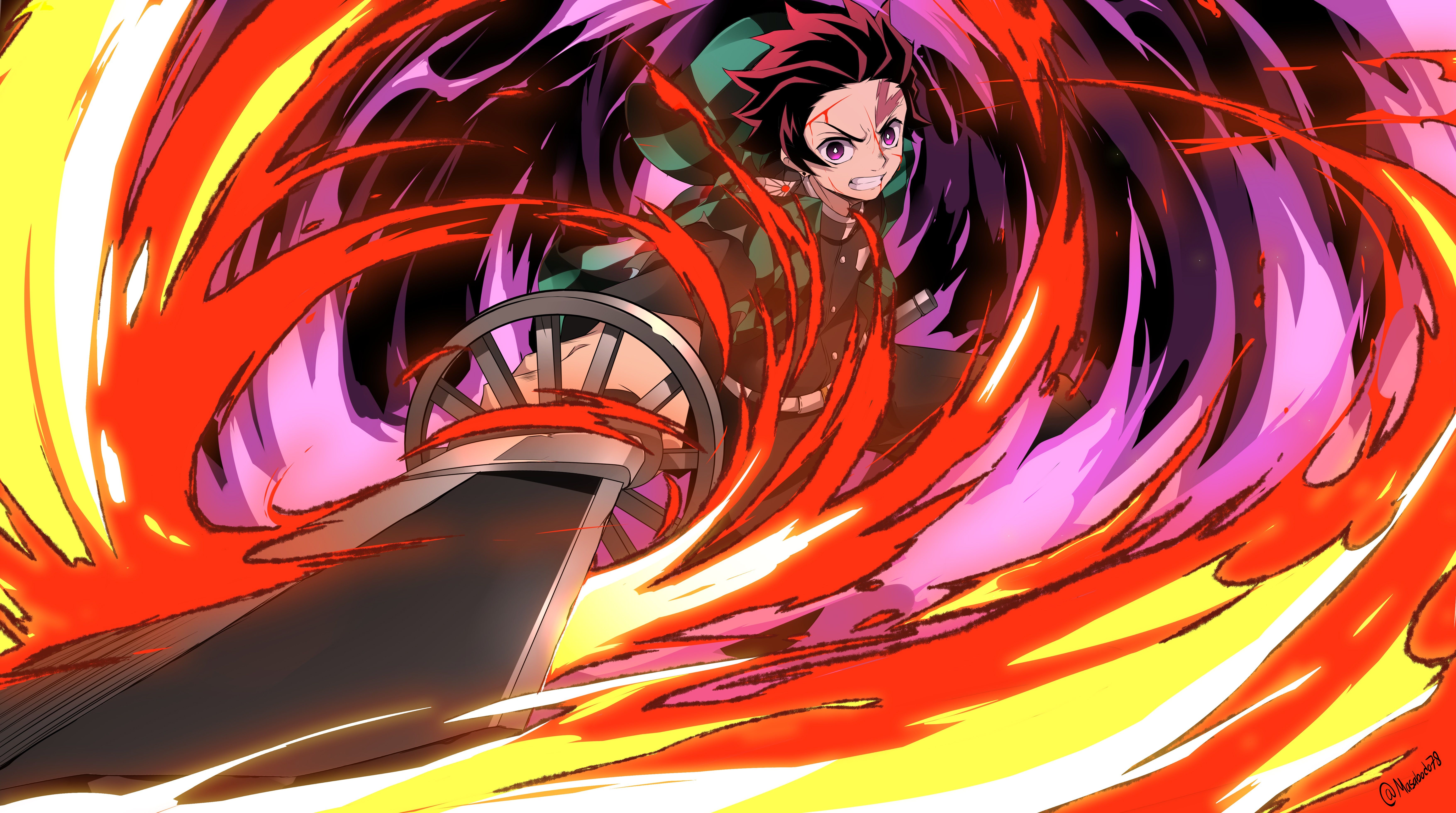 4K Demon Slayer: Kimetsu no Yaiba Wallpaper and Background Image
