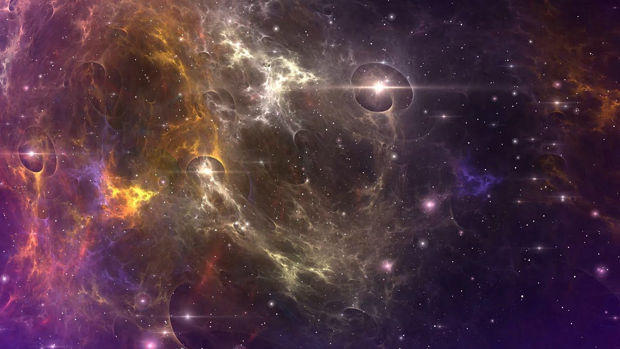 Multicolor Space Galaxy ✦1 Hour Universe Wallpaper✦ Longest FREE Motion Background HD 4K 60fps