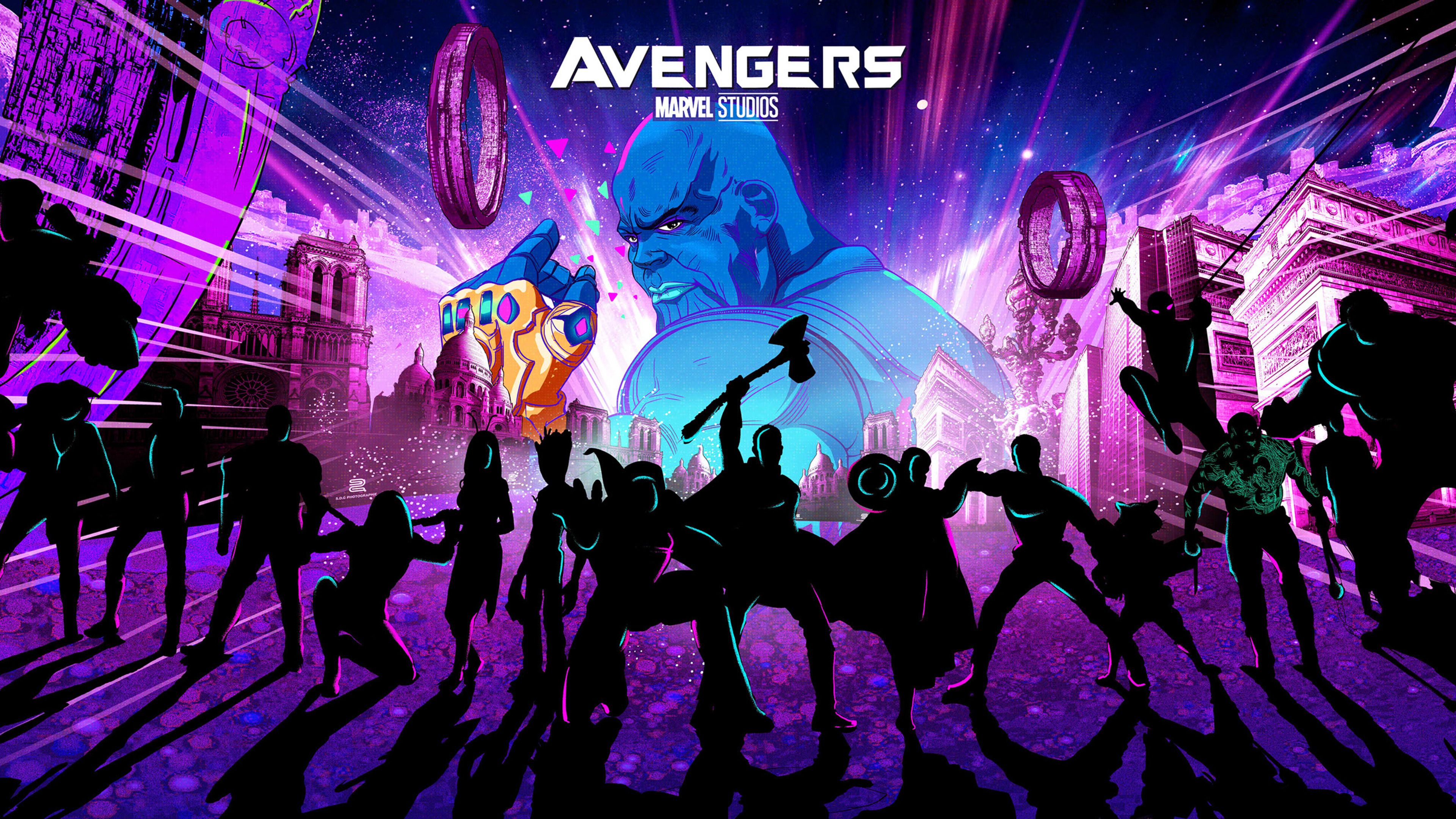 Avengers Endgame New Artwork 4k Endgame Wallpaper Art
