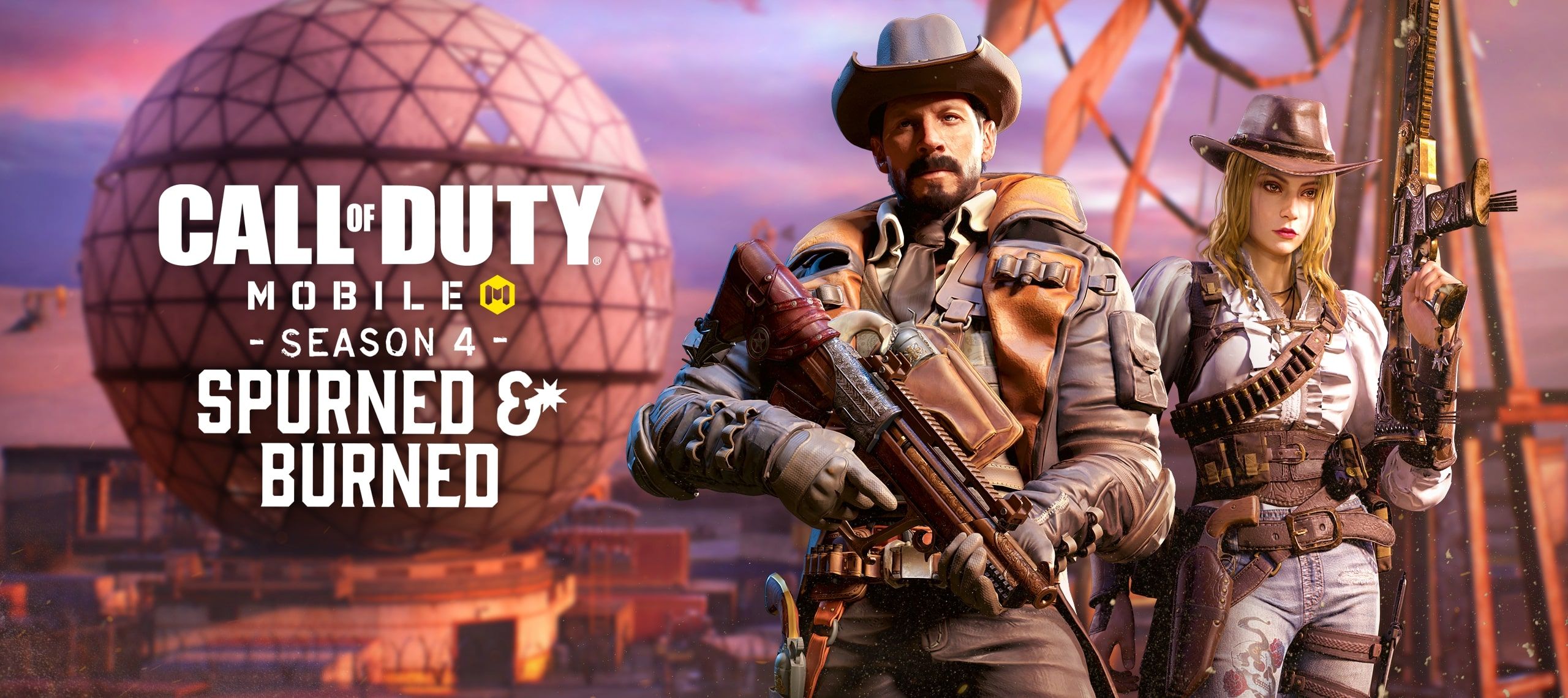 Announcement: Welcome to the Wild West in Spurned & Burned, Season 4 of Call  of Duty®: Mobile