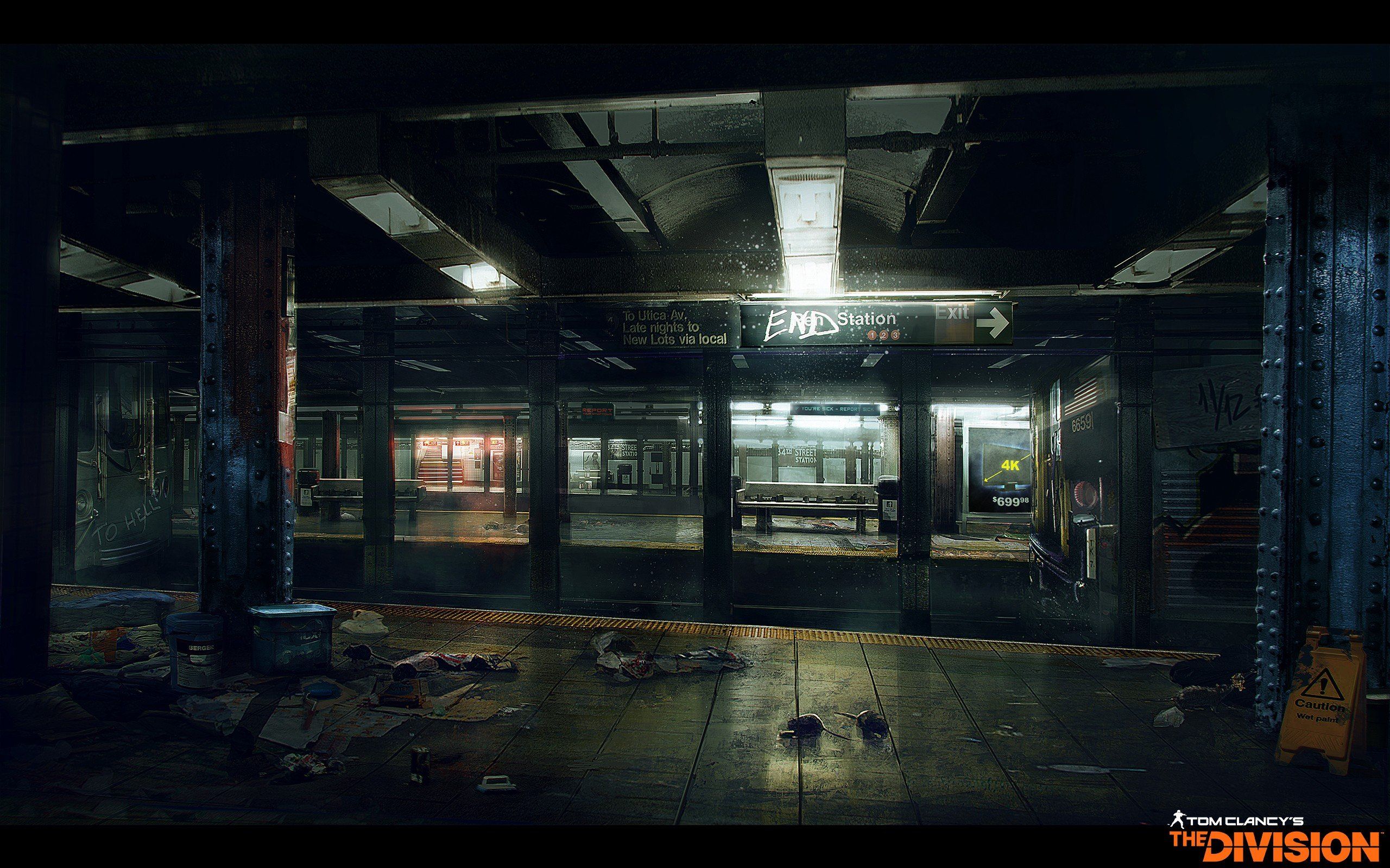 Tom Clancys The Division, Subway, Underground HD Wallpaper / Desktop and Mobile Image & Photo