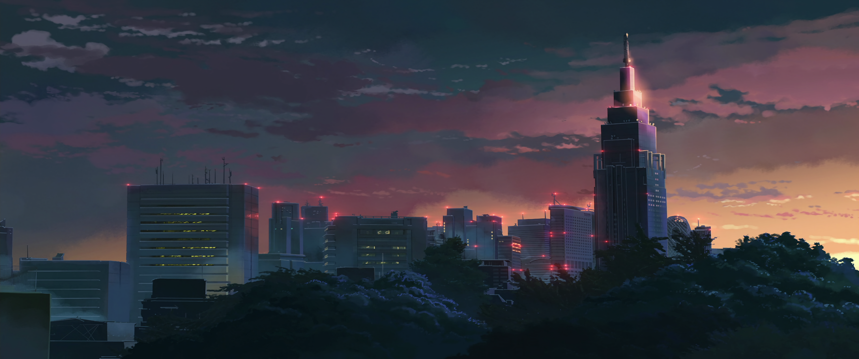 Tokyo Drawn. Garden of words, Anime city, City wallpaper