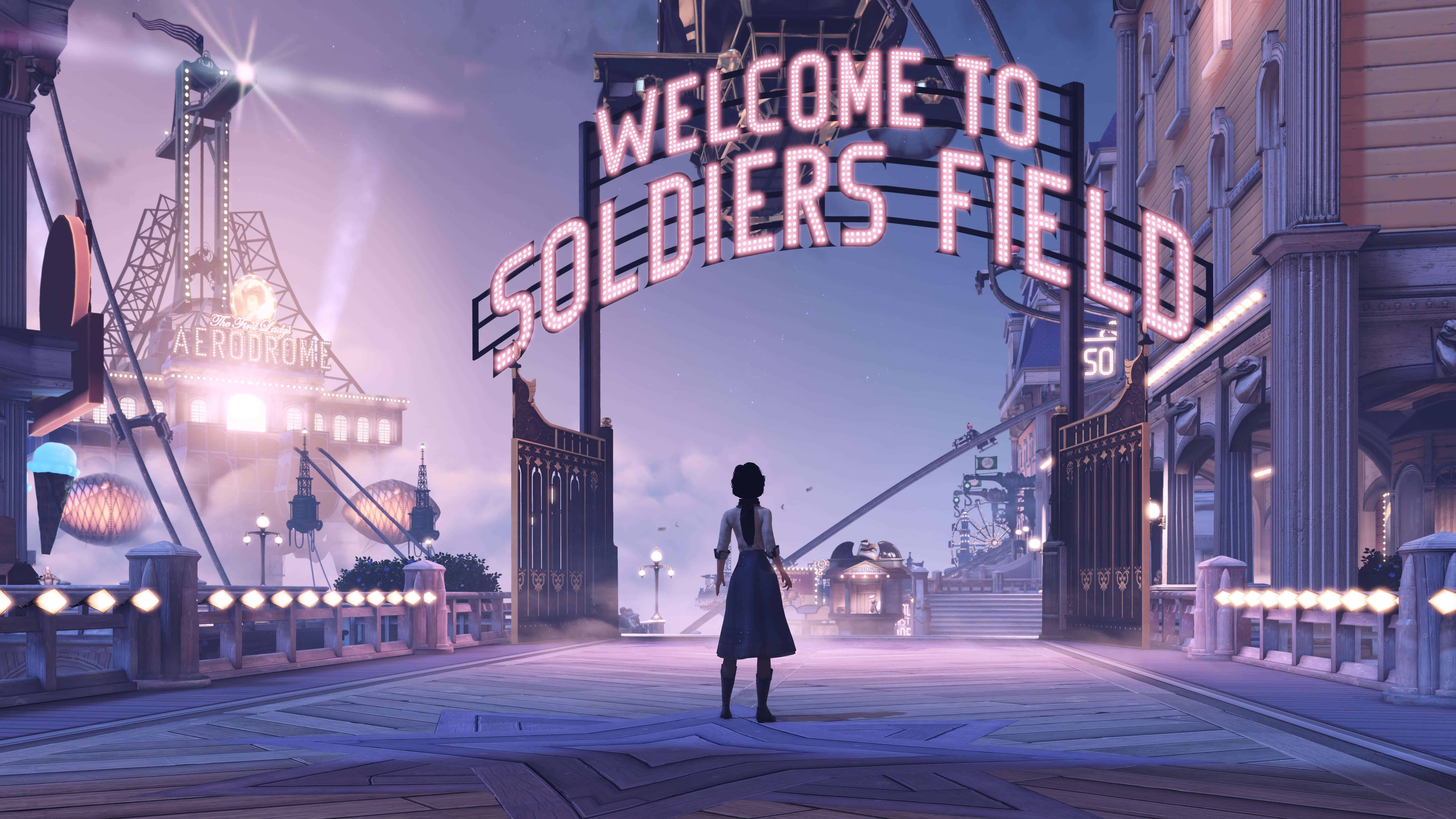 Bioshock Infinite UHD 8K Wallpaper