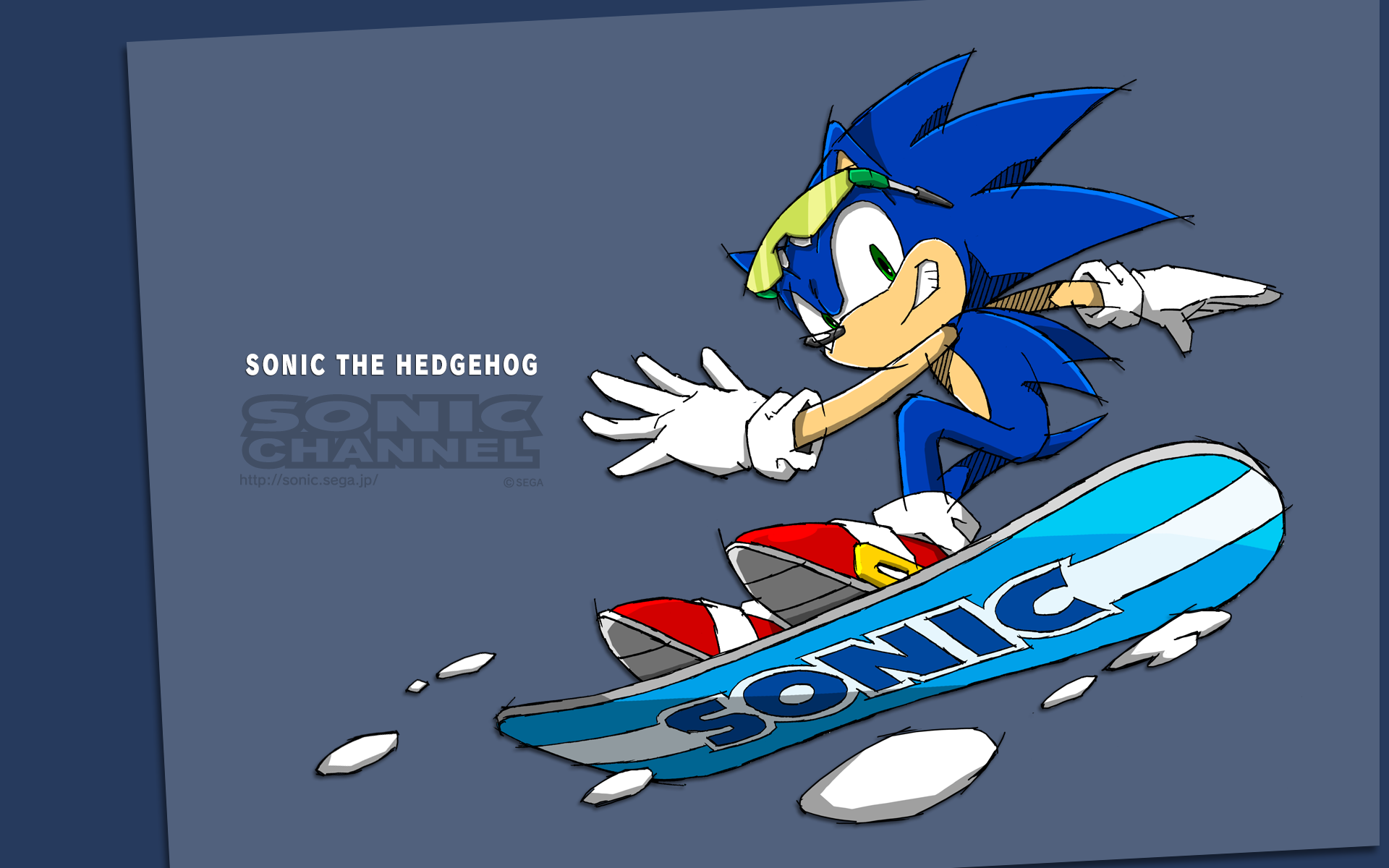 Sonic the Hedgehog (January 2013) Channel Wallpaper