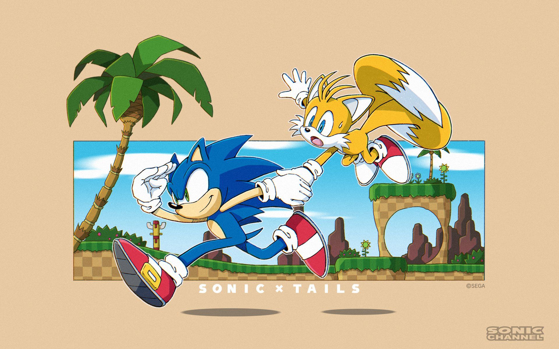 Sonic And All Characters New #Sonic Channel Official Wallpaper And Calendar With All New Design Are Already Available! On Top Of That, From Now On The SC Team Will Be