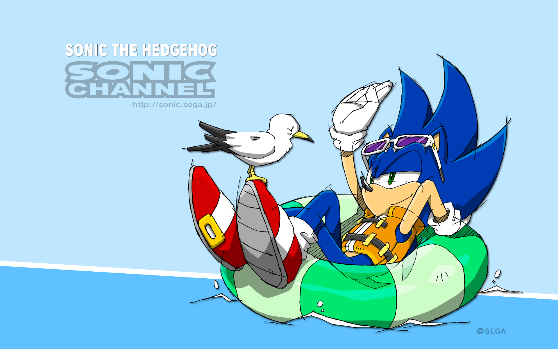 Sonic the Hedgehog (July 2015) Channel Wallpaper