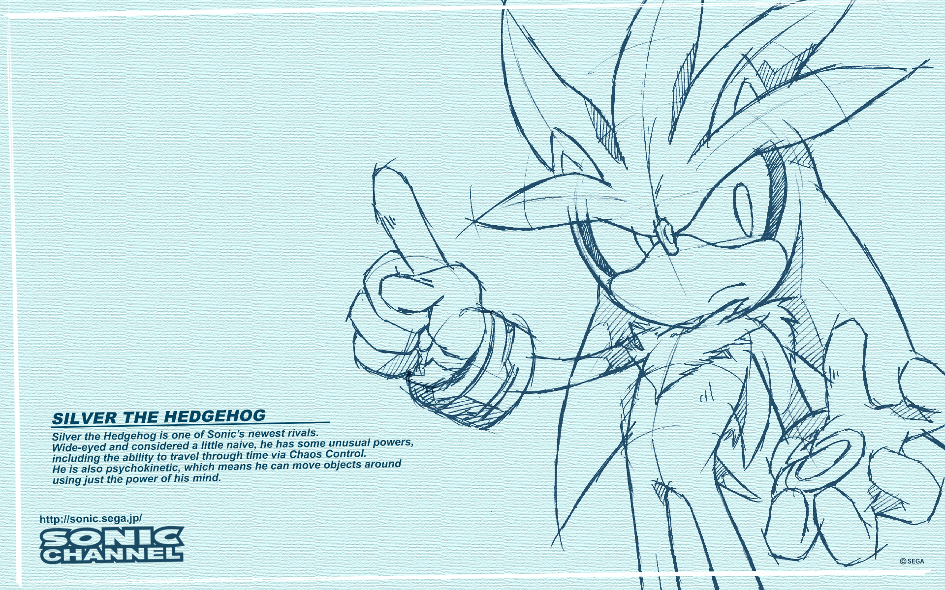 Sonic Channel (Wallpaper). Silver the hedgehog, Sketches, Sonic