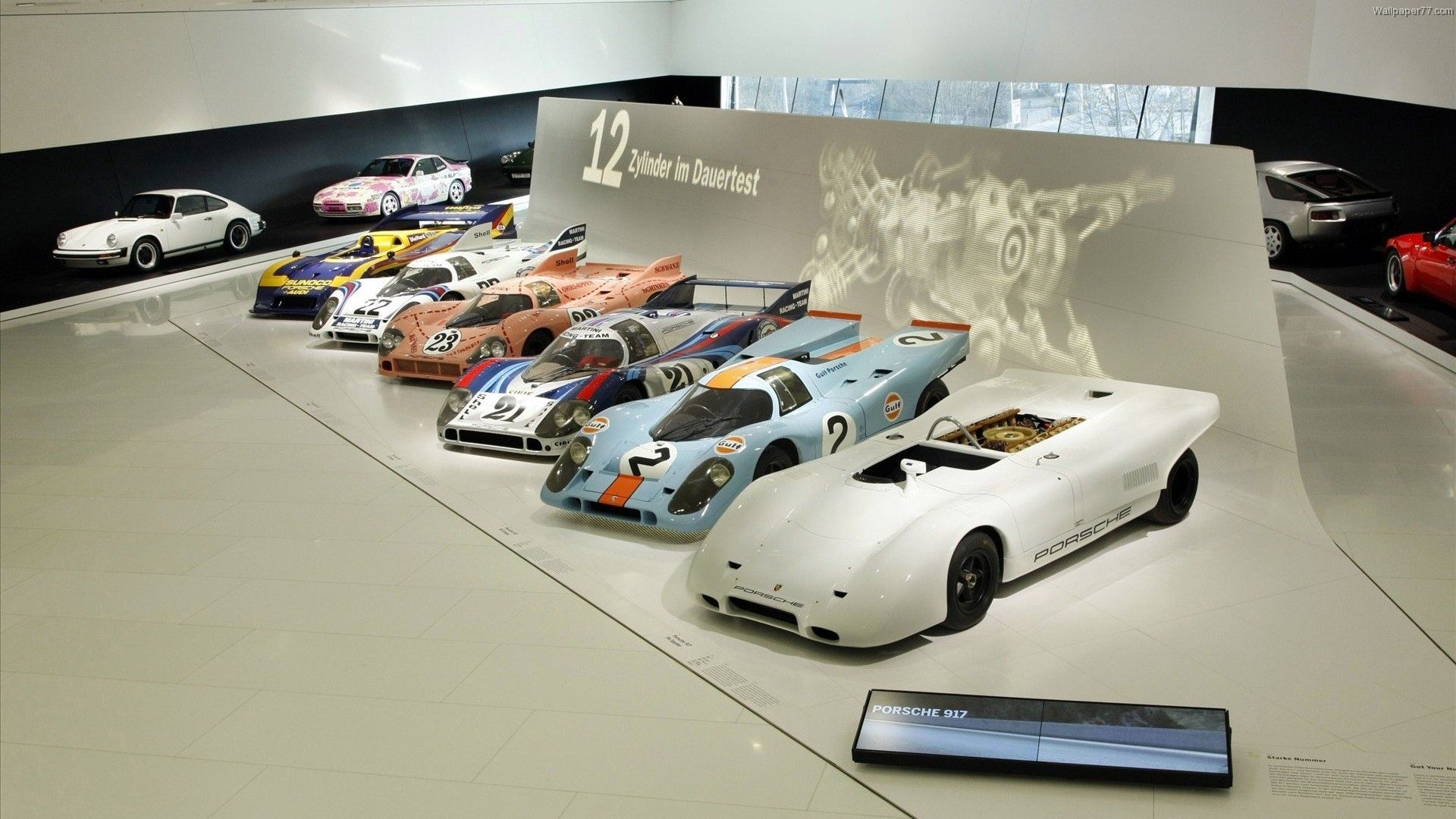 Porsche, wallpaper, showroom, car
