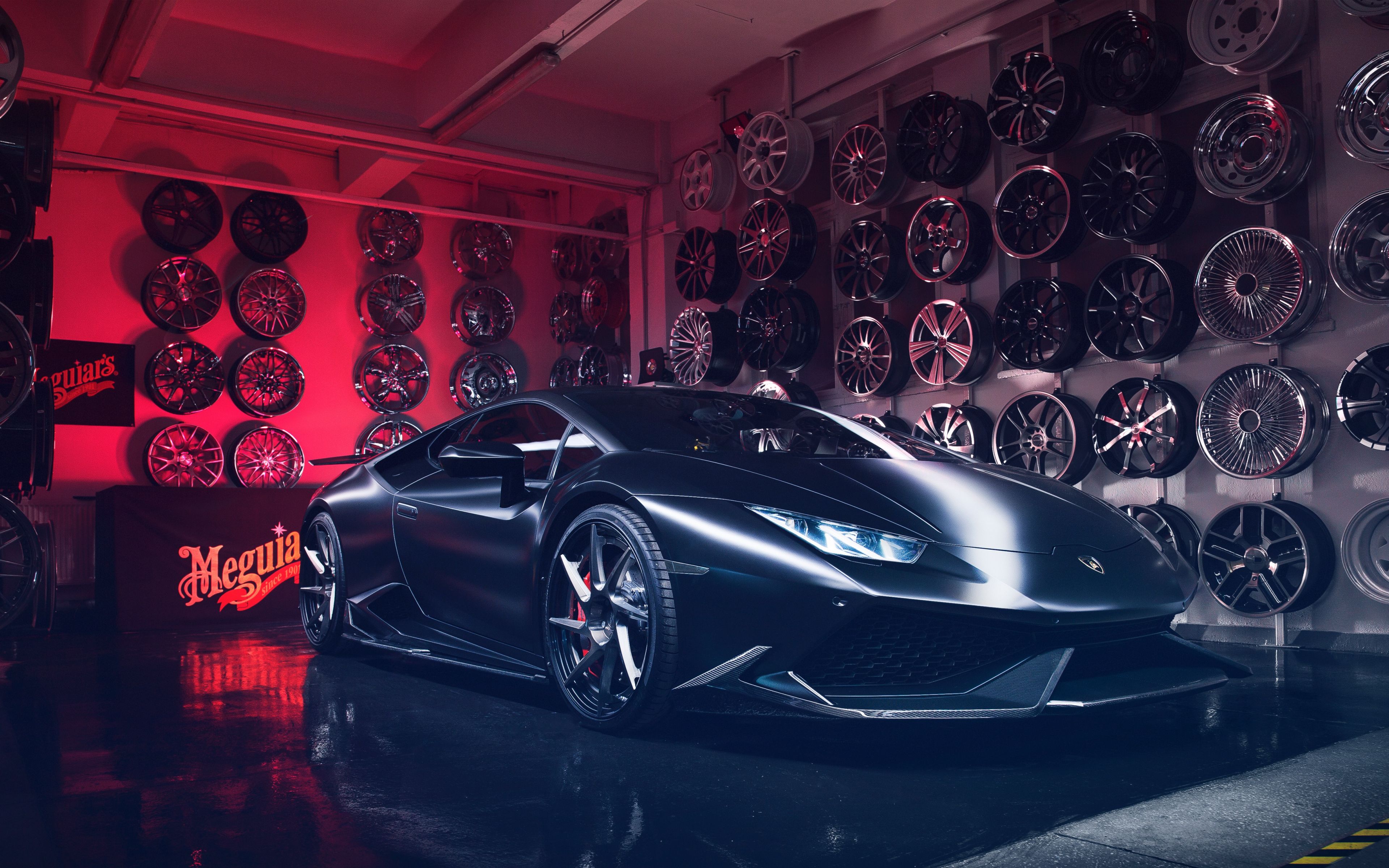 Download Lamborghini Huracán, sports car, showroom wallpaper, 3840x 4K Ultra HD 16: Widescreen