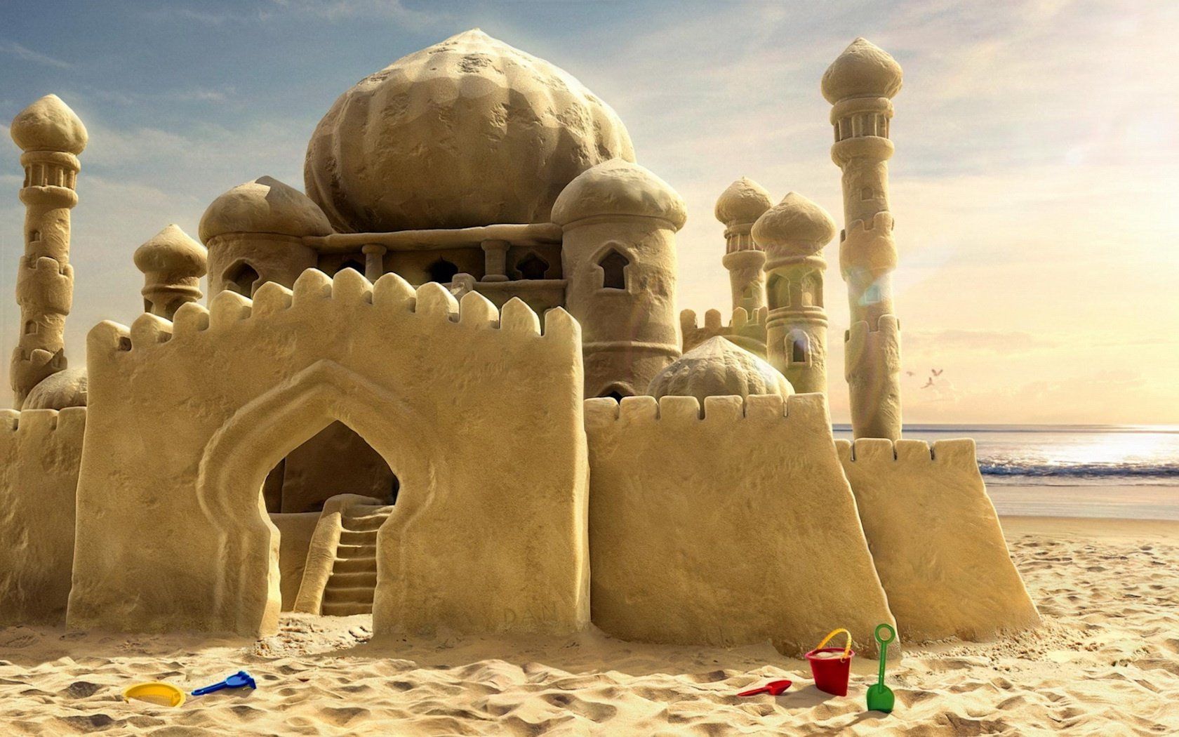 Free download License Note This Sand Castle on the Beach is available only for [1680x1050] for your Desktop, Mobile & Tablet. Explore Sand Castle Wallpaper. Hogwarts Castle Wallpaper, Howl's