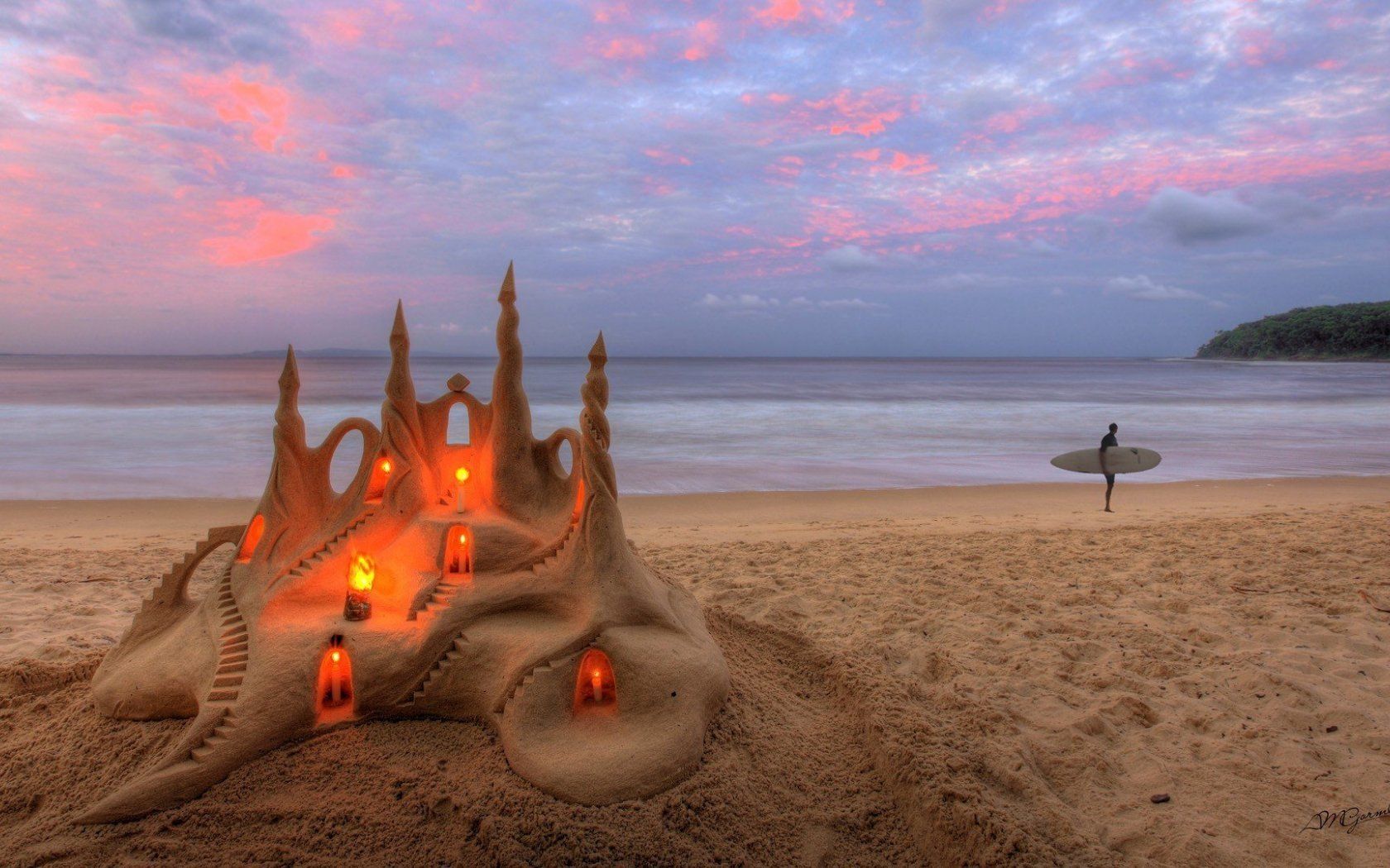 Sandcastle HD Wallpaper and Background Image