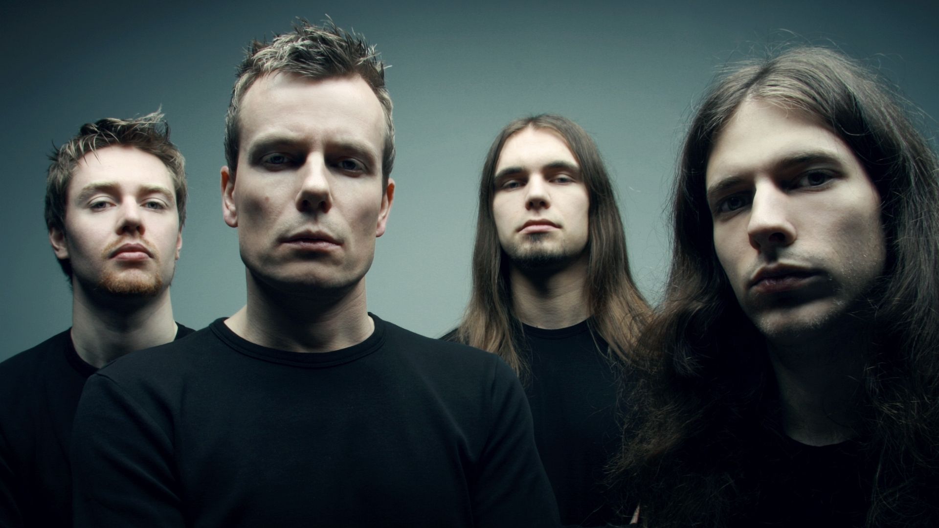 Wallpaper, obscura, faces, band, t shirts, hair 1920x1080