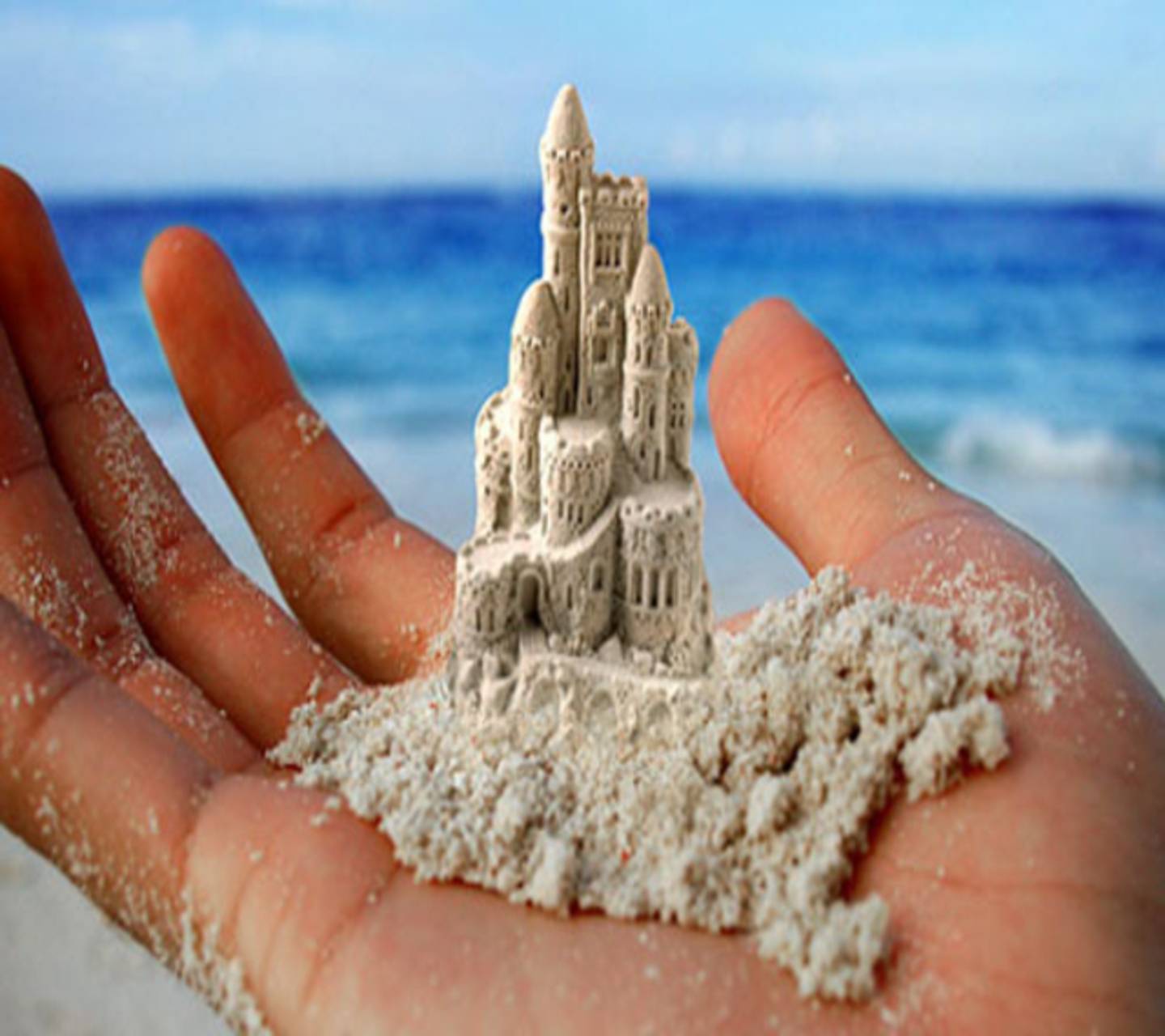 Download Sand Castle Wallpaper HD