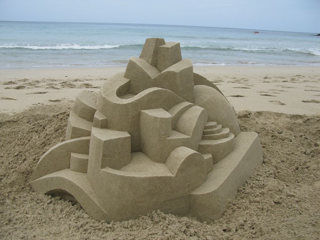 Geometric Sand Castle Six wallpaper. Geometric Sand Castle Six
