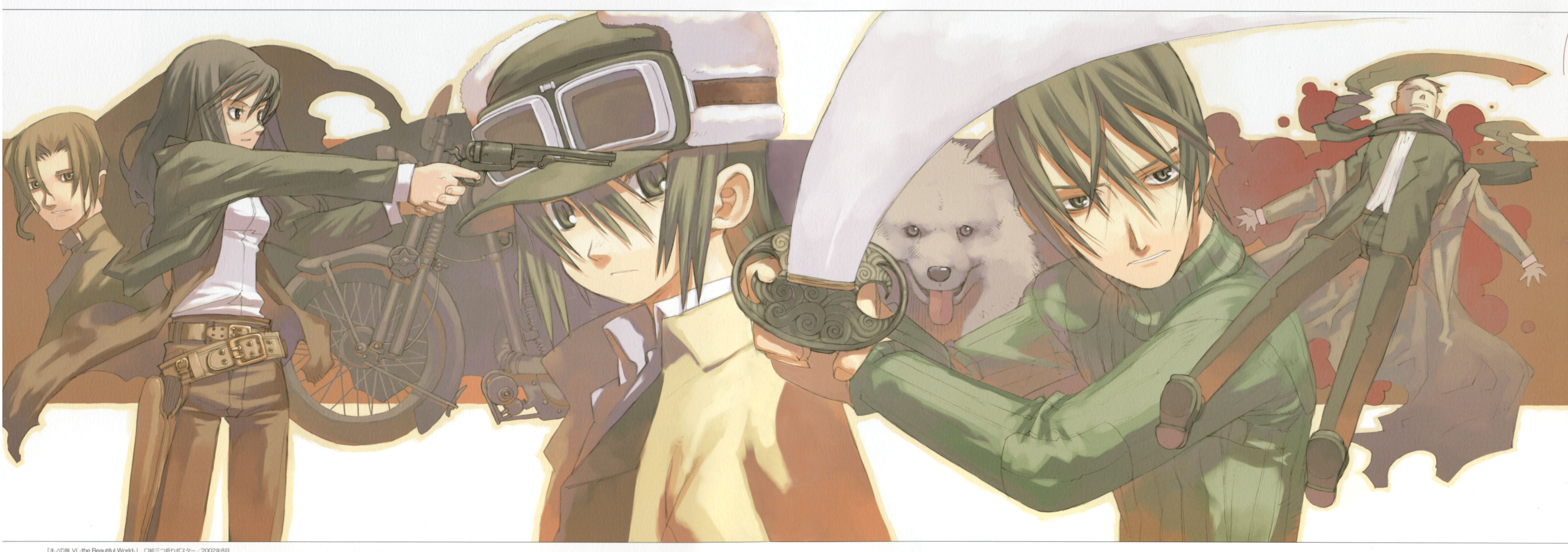 Kino No Tabi (ã‚ãƒŽã ®æ—…) - Kino's Journey - Desktop Wallpaper @ The JADED  Network