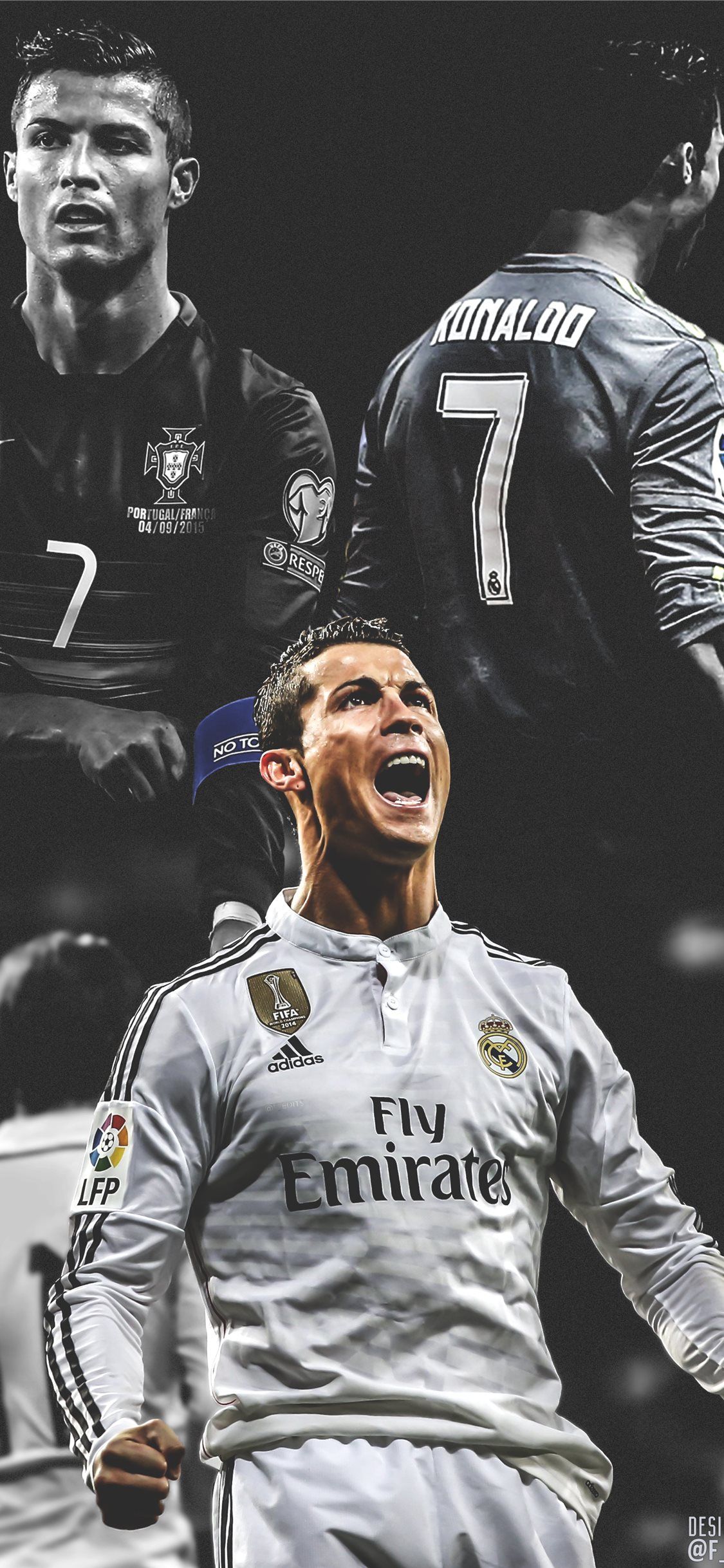 Cristiano Ronaldo Footballer 4K Wallpaper iPhone HD Phone #5450f