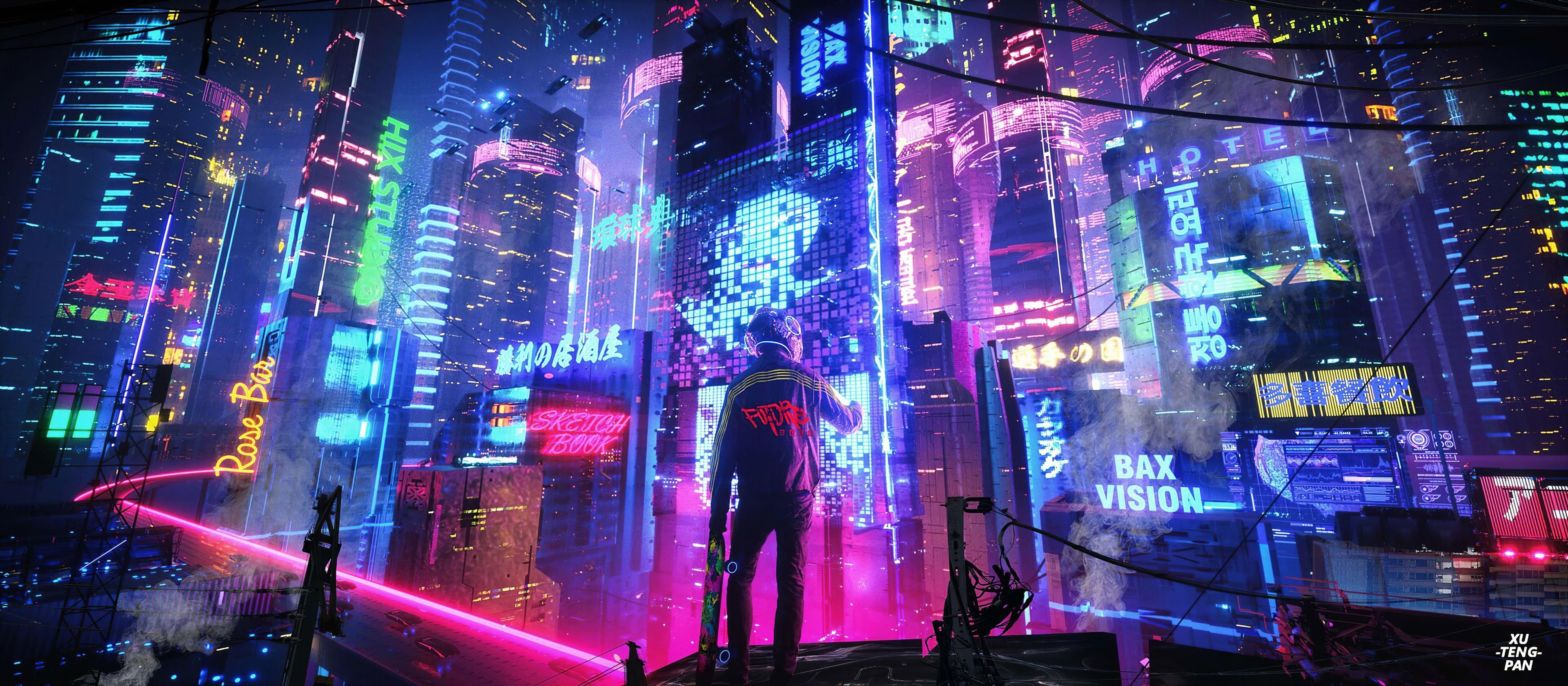 Anime Neon City Wallpaper 4K / Anime Neon City Wallpaper Top Free Anime Neon City Background, Tons of awesome ultra HD neon anime wallpaper to download for free