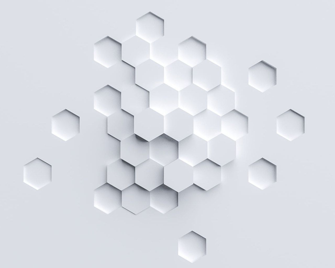 Minimal wallpaper, abstract, hexagon, simple, minimalism, white color • Wallpaper For You HD Wallpaper For Desktop & Mobile