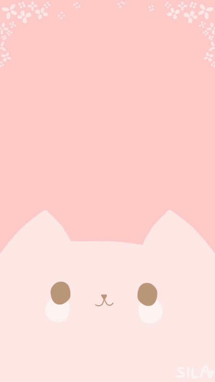 Best #Wallpaper #Mobile #Kawaii #Cute #iPhone #Android #Love #Follow #Like #Pink #Cat. Wallpaper iphone cute, iPhone wallpaper kawaii, Wallpaper phone cute