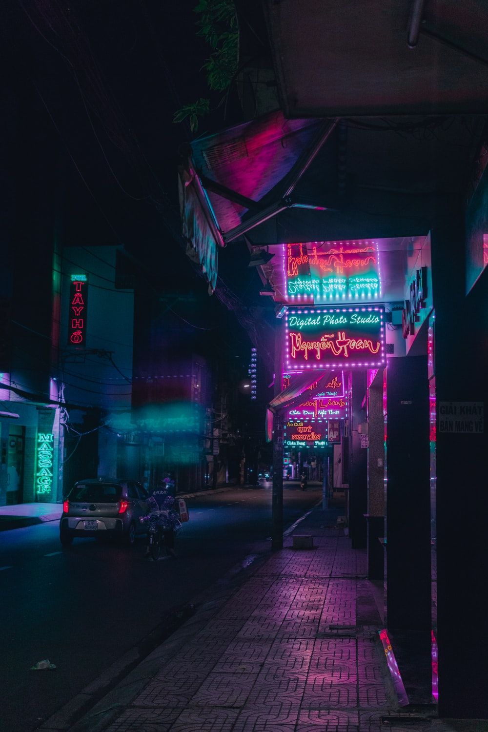 Neon Street Picture. Download Free Image
