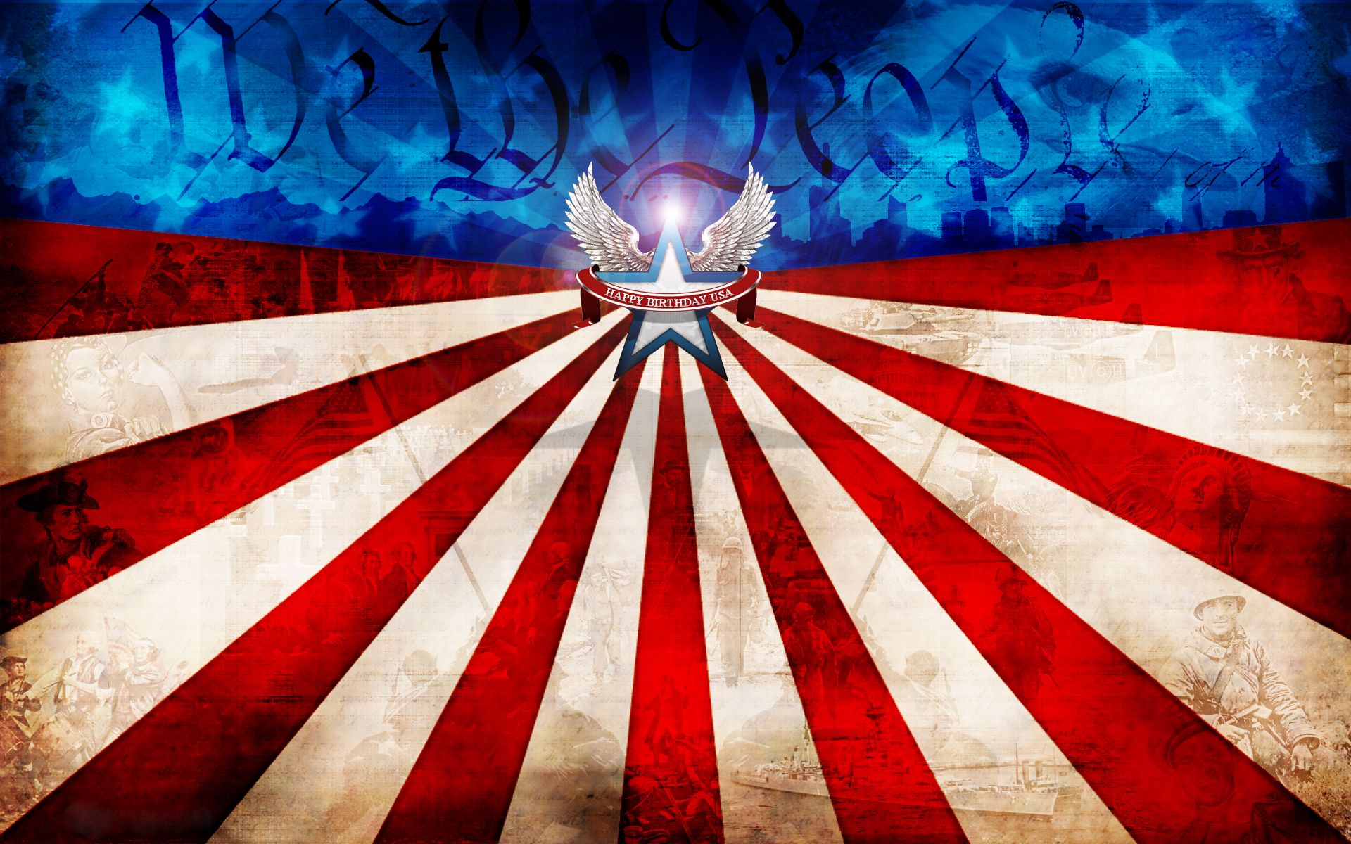 Happy 4TH OF July of July Wallpaper