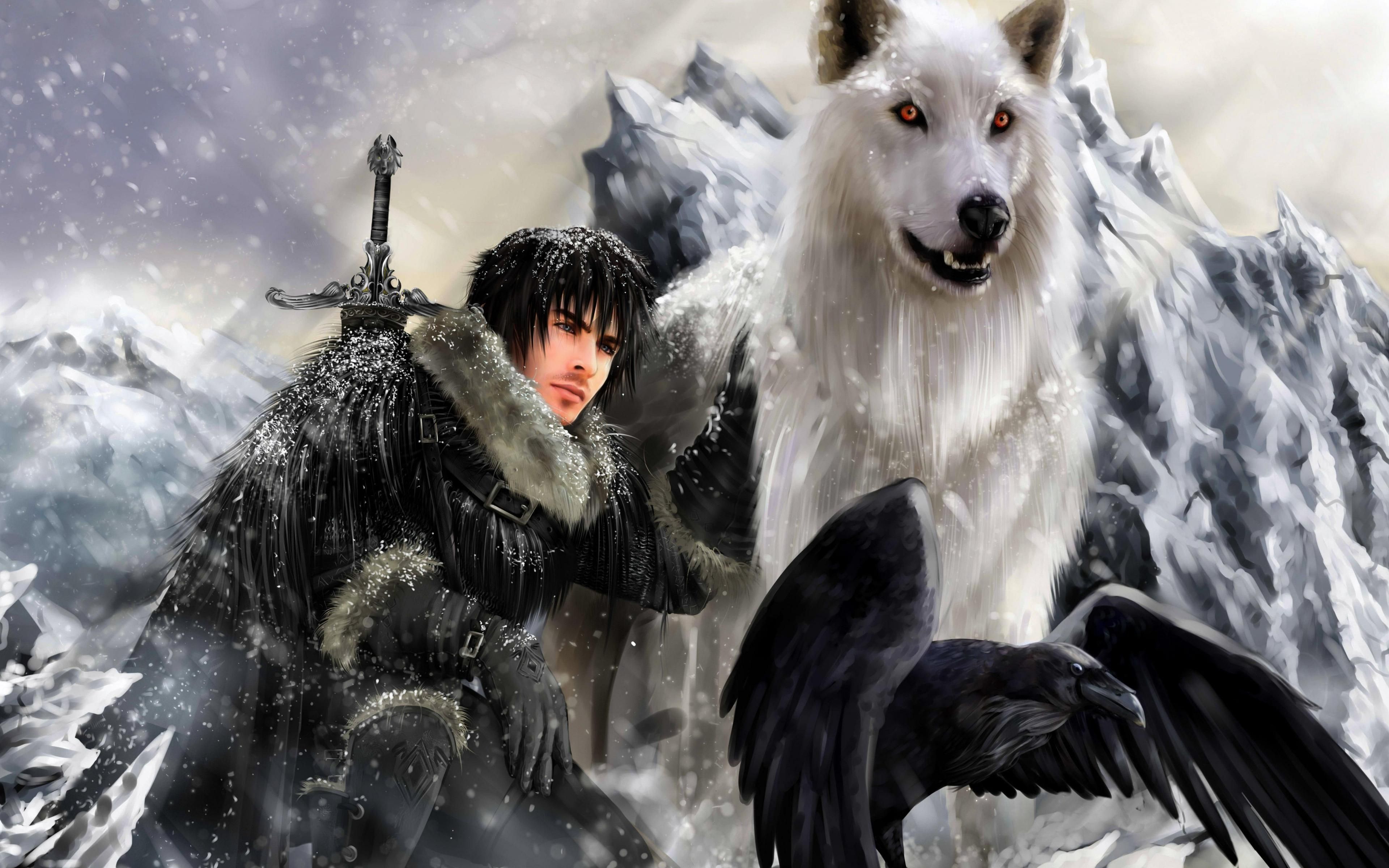 Game Of Thrones Dire Wolf Wallpaper Phone