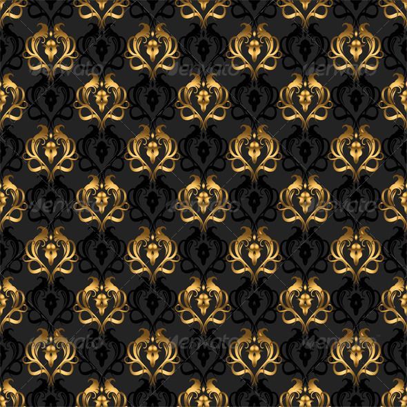 Gold Pattern Wallpapers Wallpaper Cave