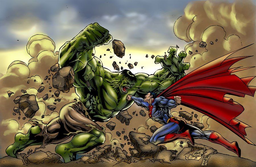 Hulk Vs Superman Wallpaper. Legends Of Windemere