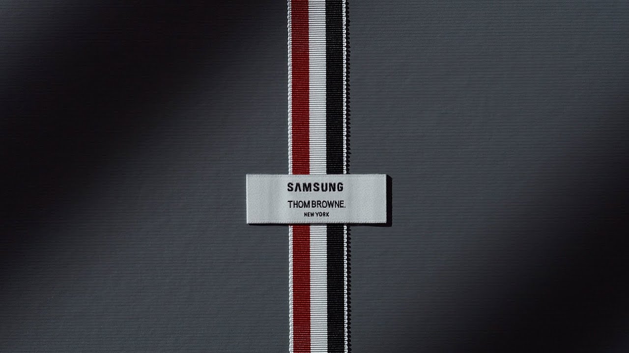 Galaxy Z Fold 2 Thom Browne Edition's official unboxing video is here