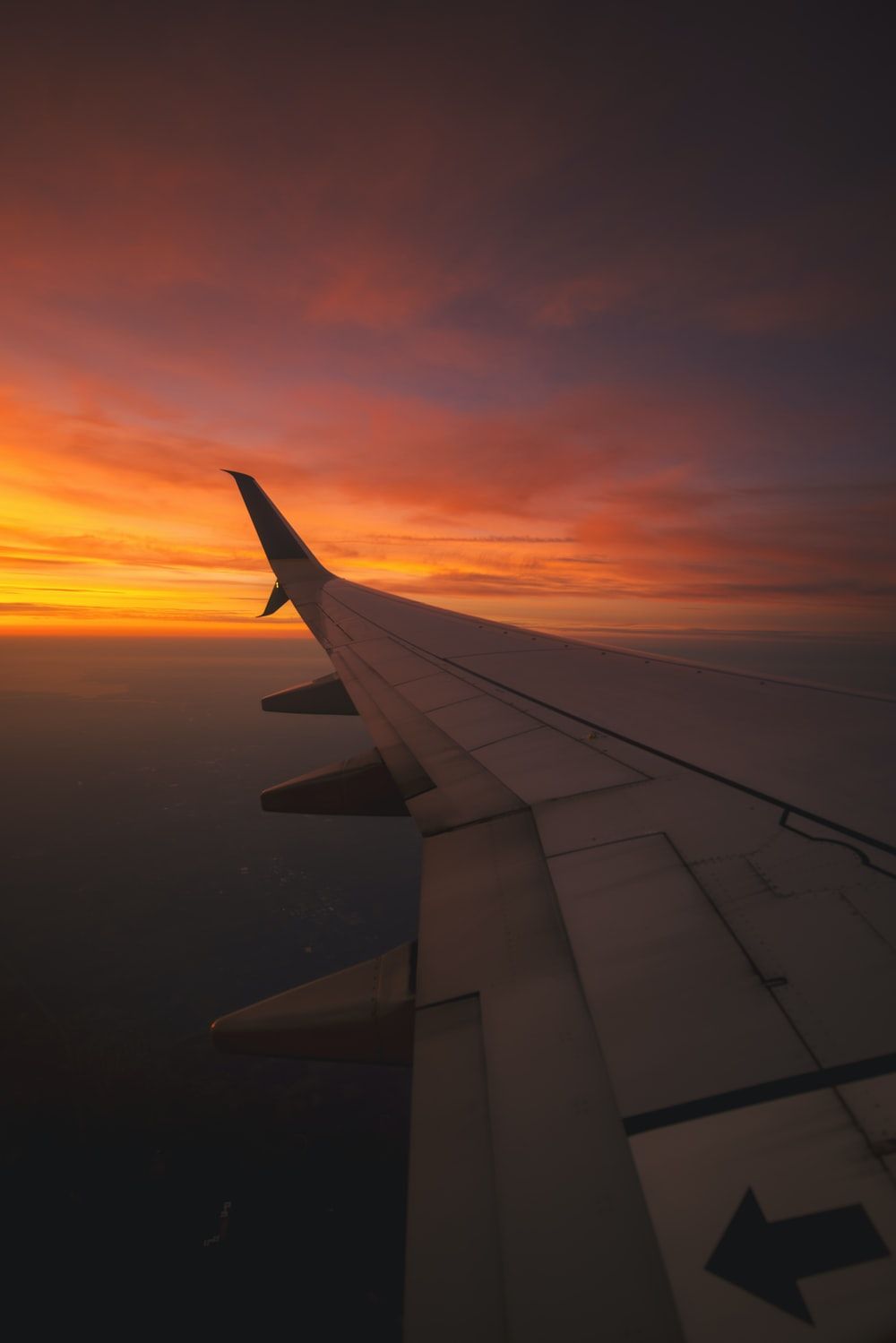 Plane Window Picture. Download Free Image