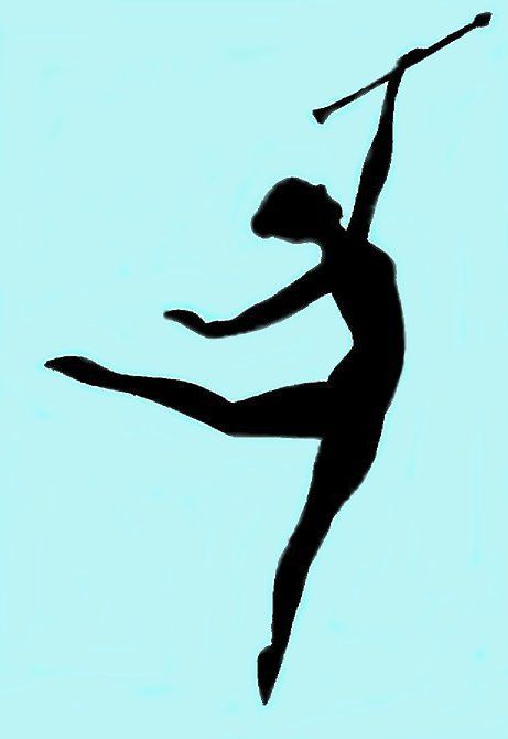 Awesome baton twirling clip art. Art, Art wallpaper, Majorette