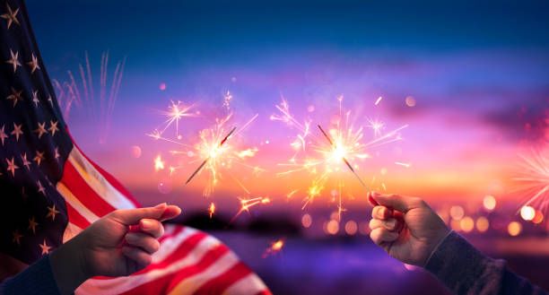 Fourth Of July , Picture & Royalty Free Image