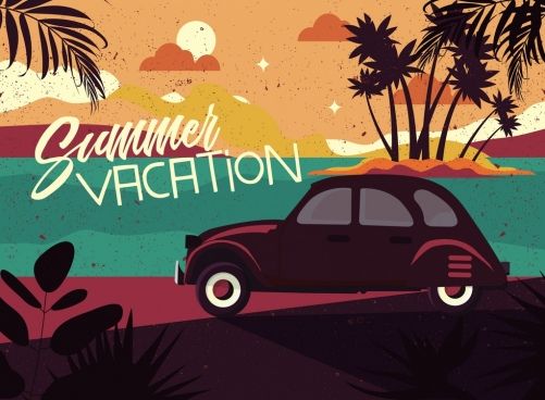 Summer vacation wallpaper free vector download (786 Free vector) for commercial use. format: ai, eps, cdr, svg vector illustration graphic art design