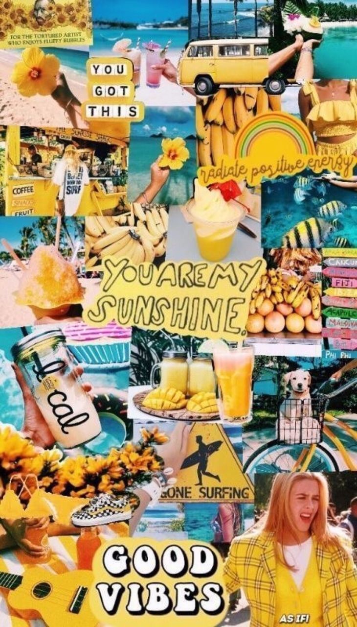 Summer Collage Wallpaper