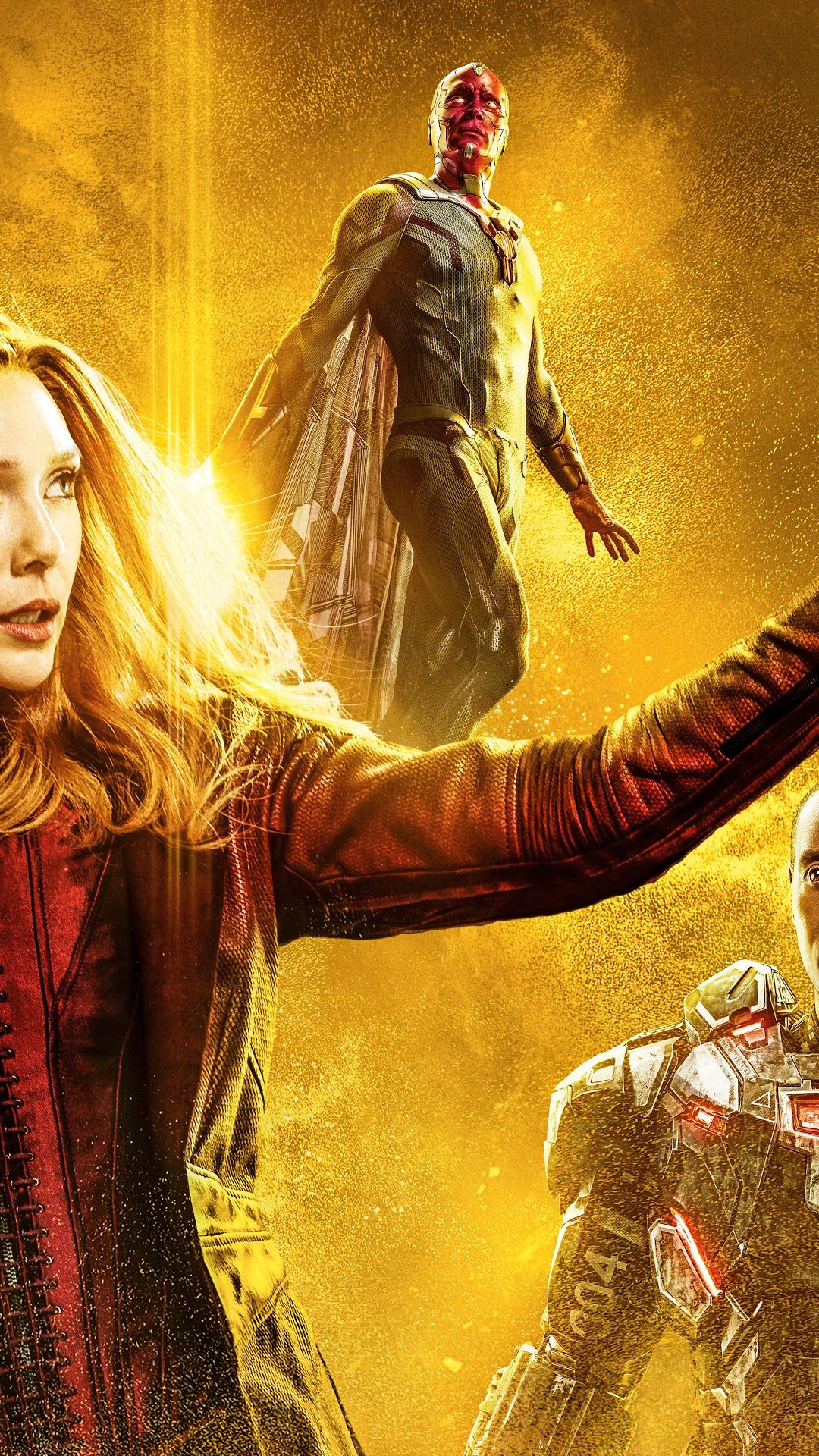 Avengers: Endgame, Scarlet Witch, Falcon, 8K phone HD Wallpaper, Image, Background, Photo and Picture HD Wallpaper