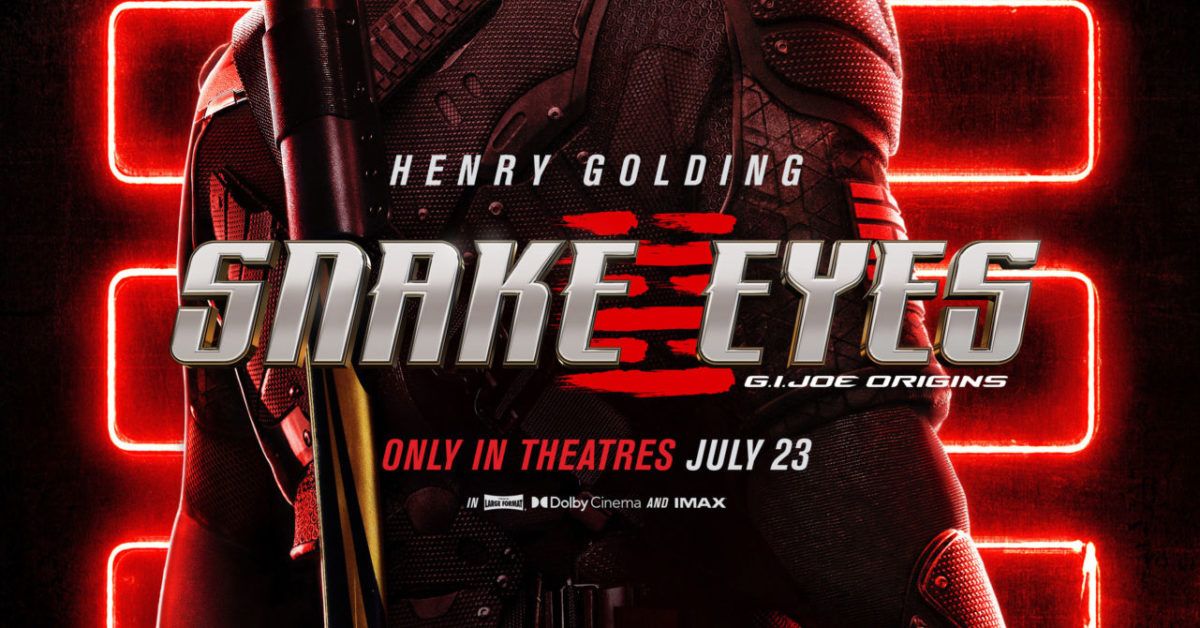 Snake Eyes: First Poster, 8 Image, and Official Synopsis Released