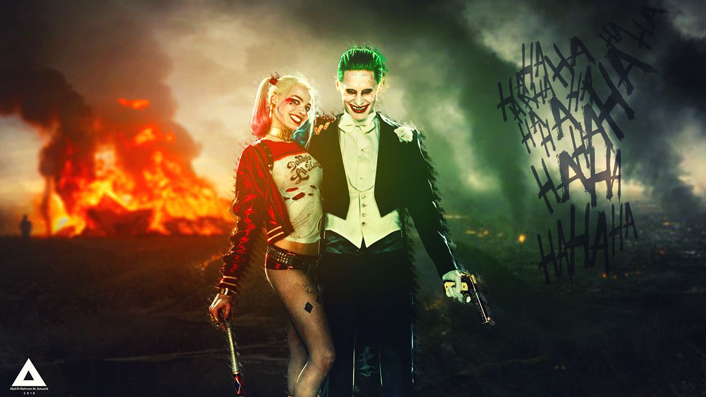 The Joker & Harley Quinn (4K Wallpaper)