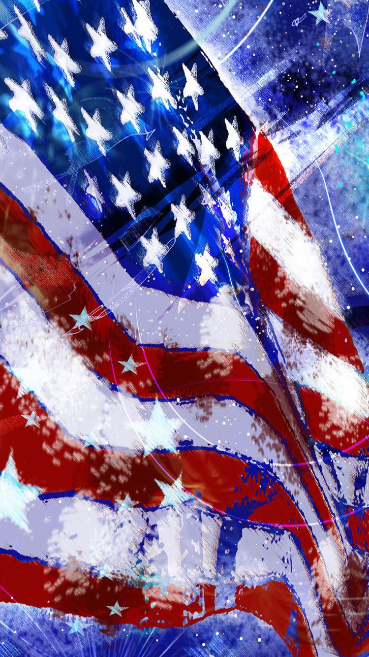 Happy 4th of July 2015 Best iPhone 6 Wallpaper