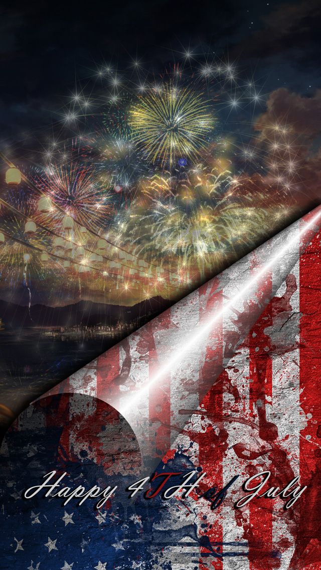 iPhone 5 wallpaper: iPhone wallpaper for Independence Day July 4th