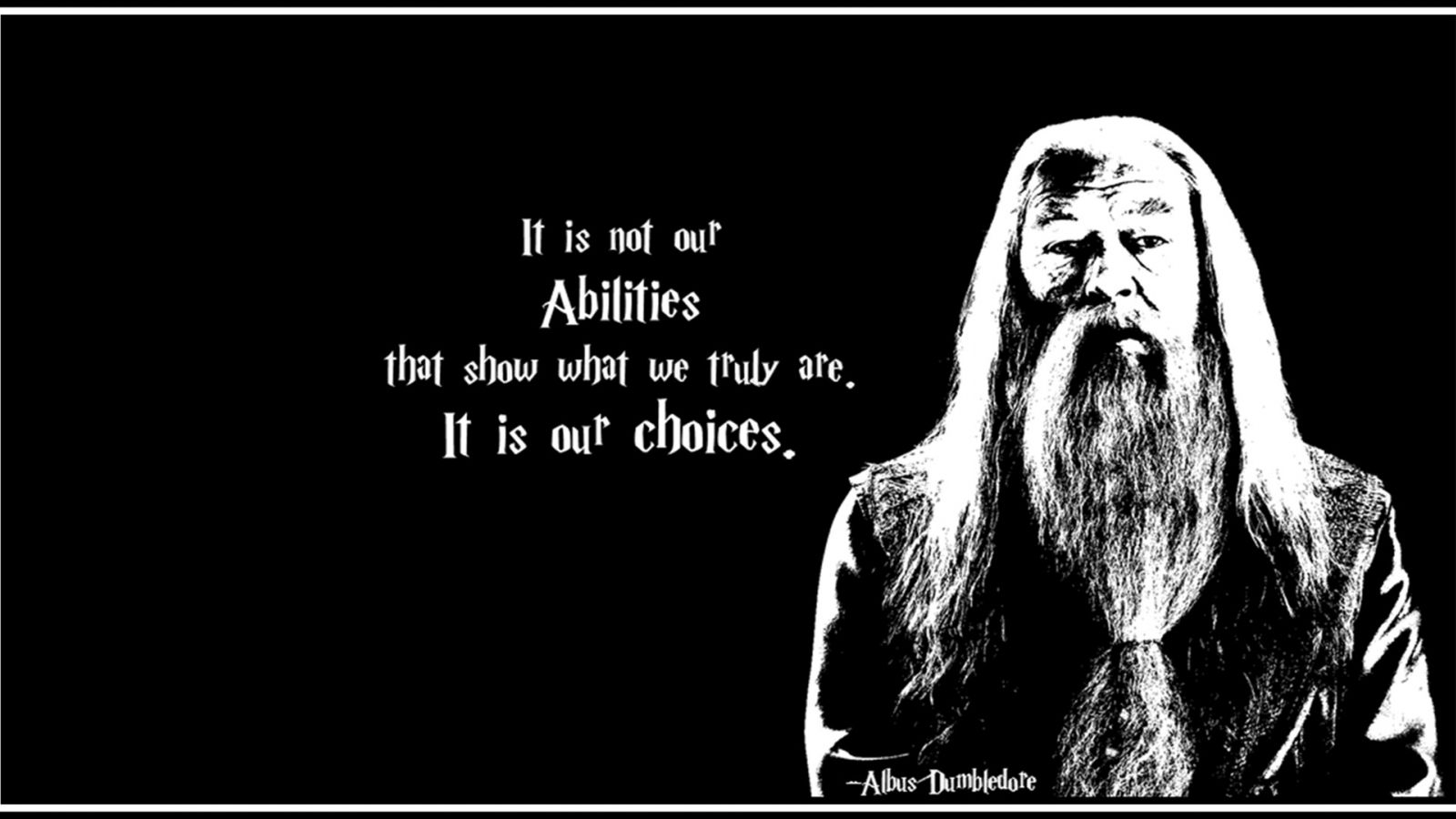 Dumbledore Quotes Wallpaper