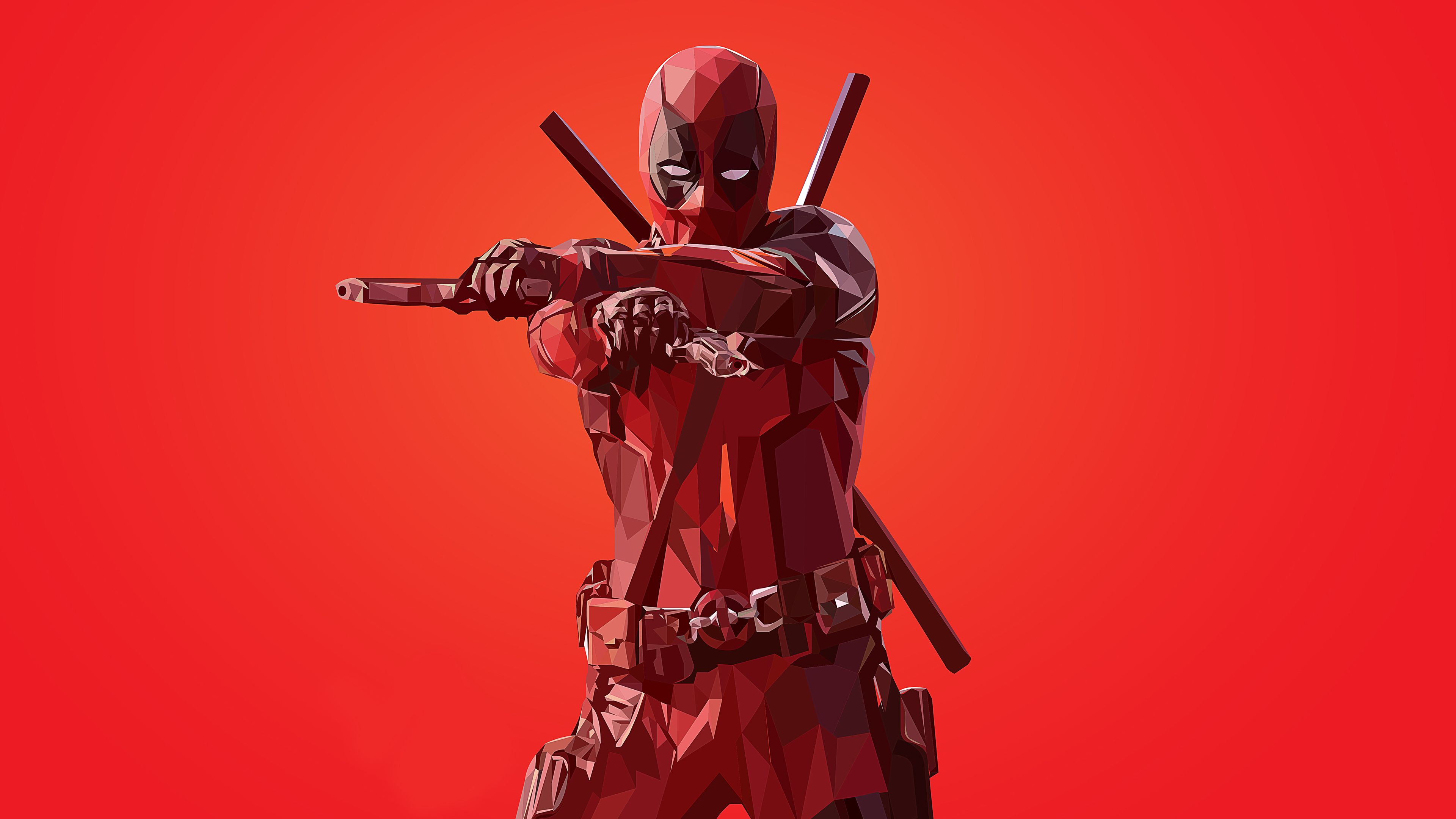 Deadpool Minimalist 4k Wallpapers - Wallpaper Cave