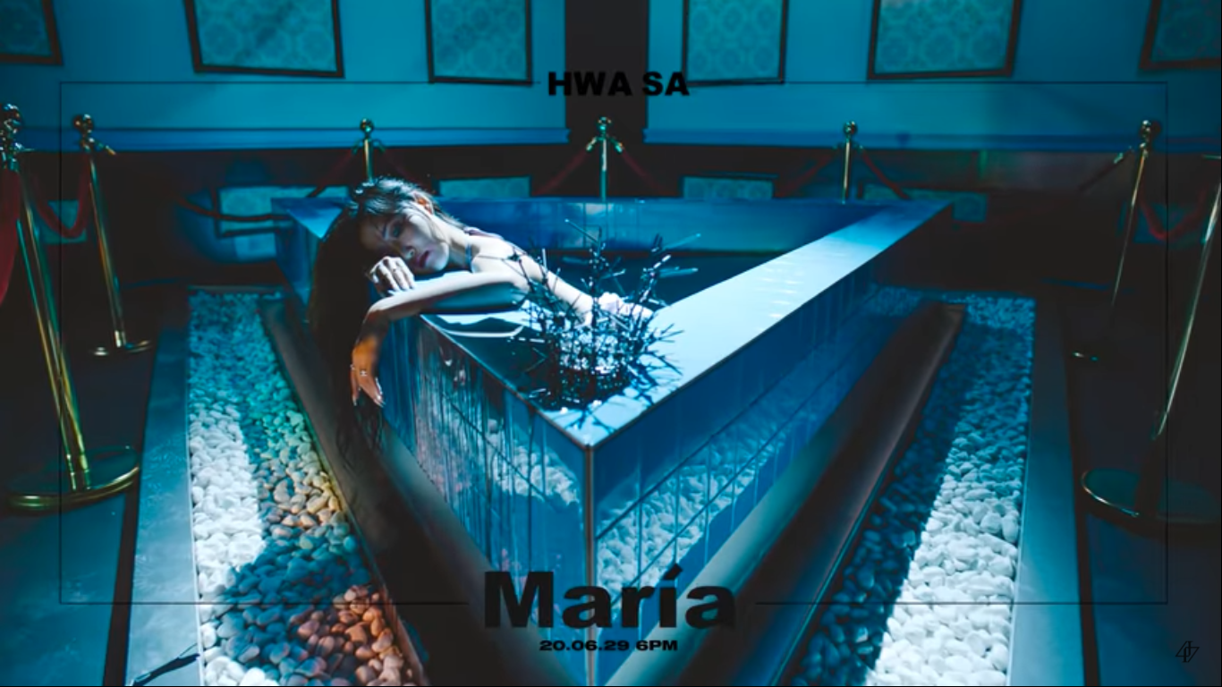 MAMAMOO's Hwasa Reveals Artistic Teaser For Solo MV 'María' ONkpop.com K Pop News, Videos, Photo And Celebrity Gossip