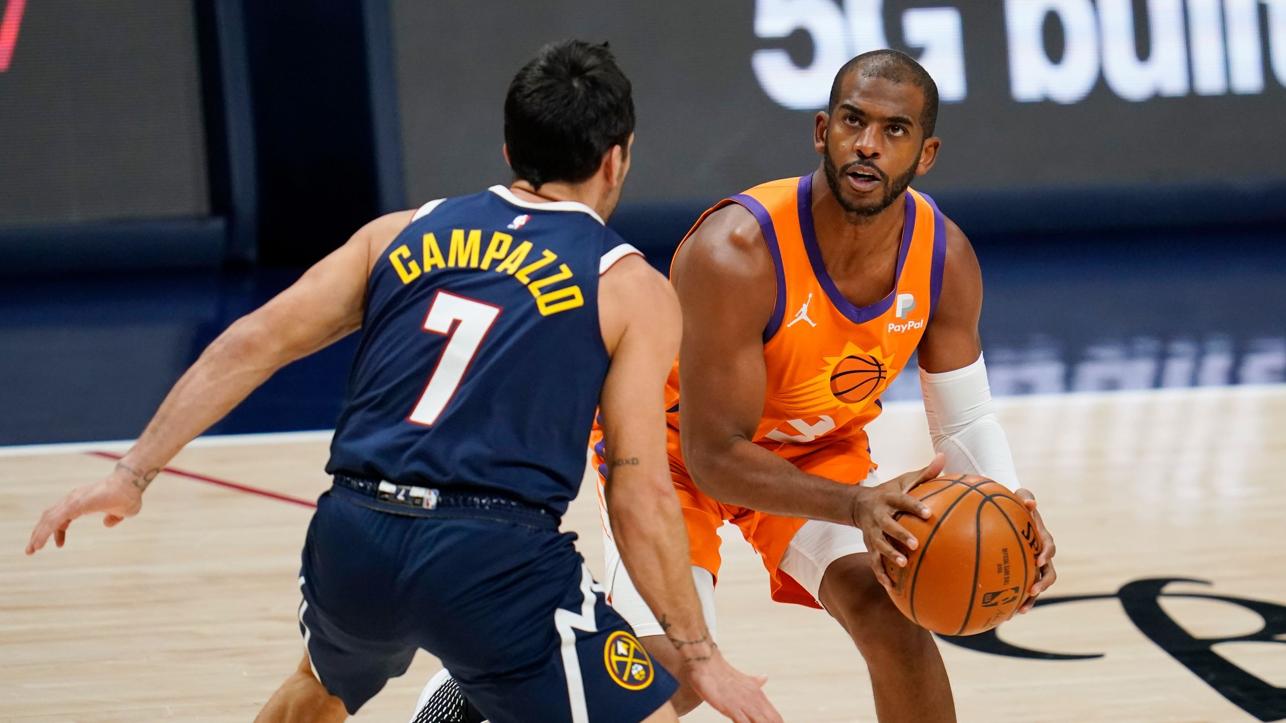 Chris Paul Helps Suns Hold Off Nuggets, Improve To 5 1