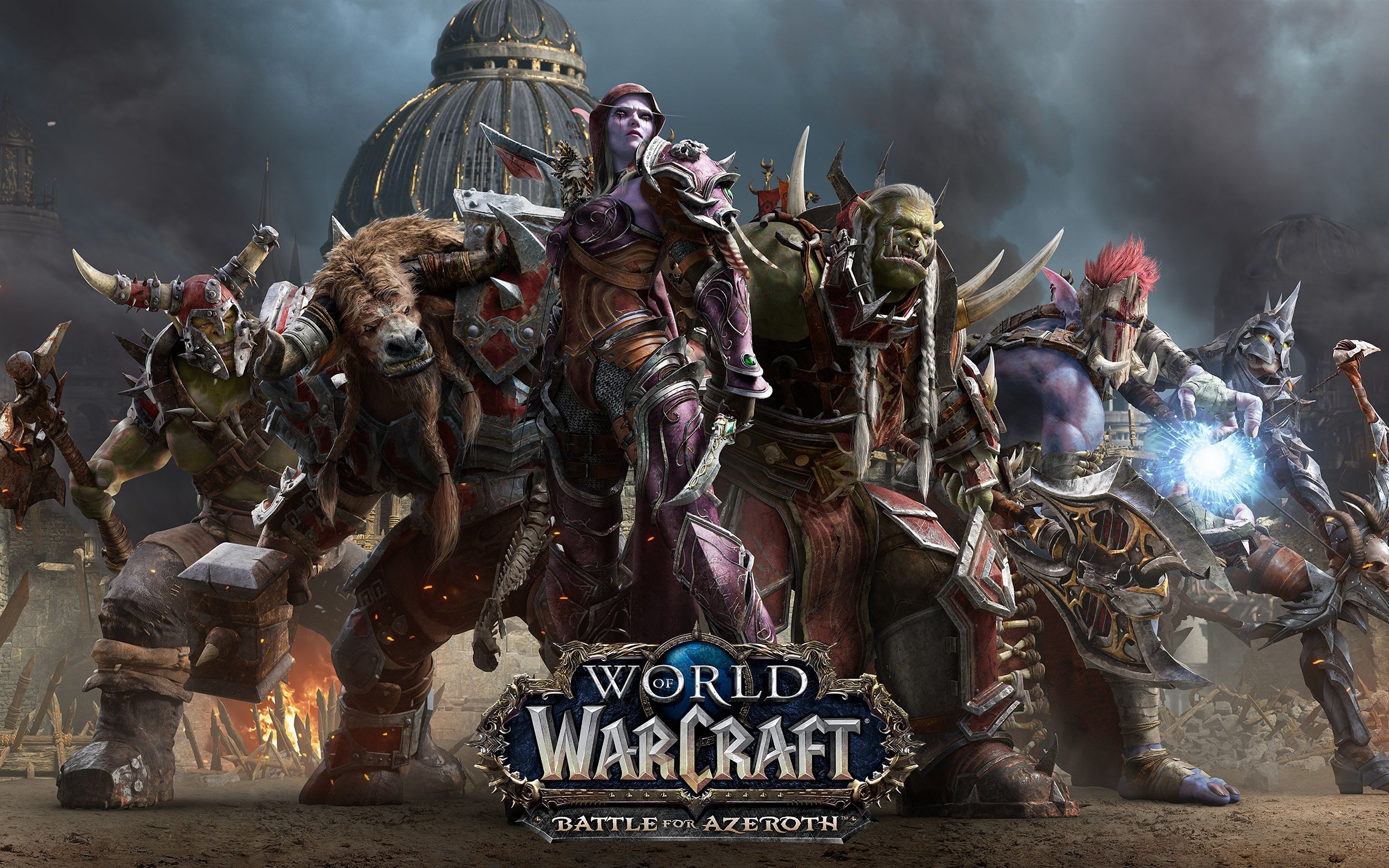 Wallpaper World of Warcraft: Battle for Azeroth, hot game 3840x2160 UHD 4K Picture, Image