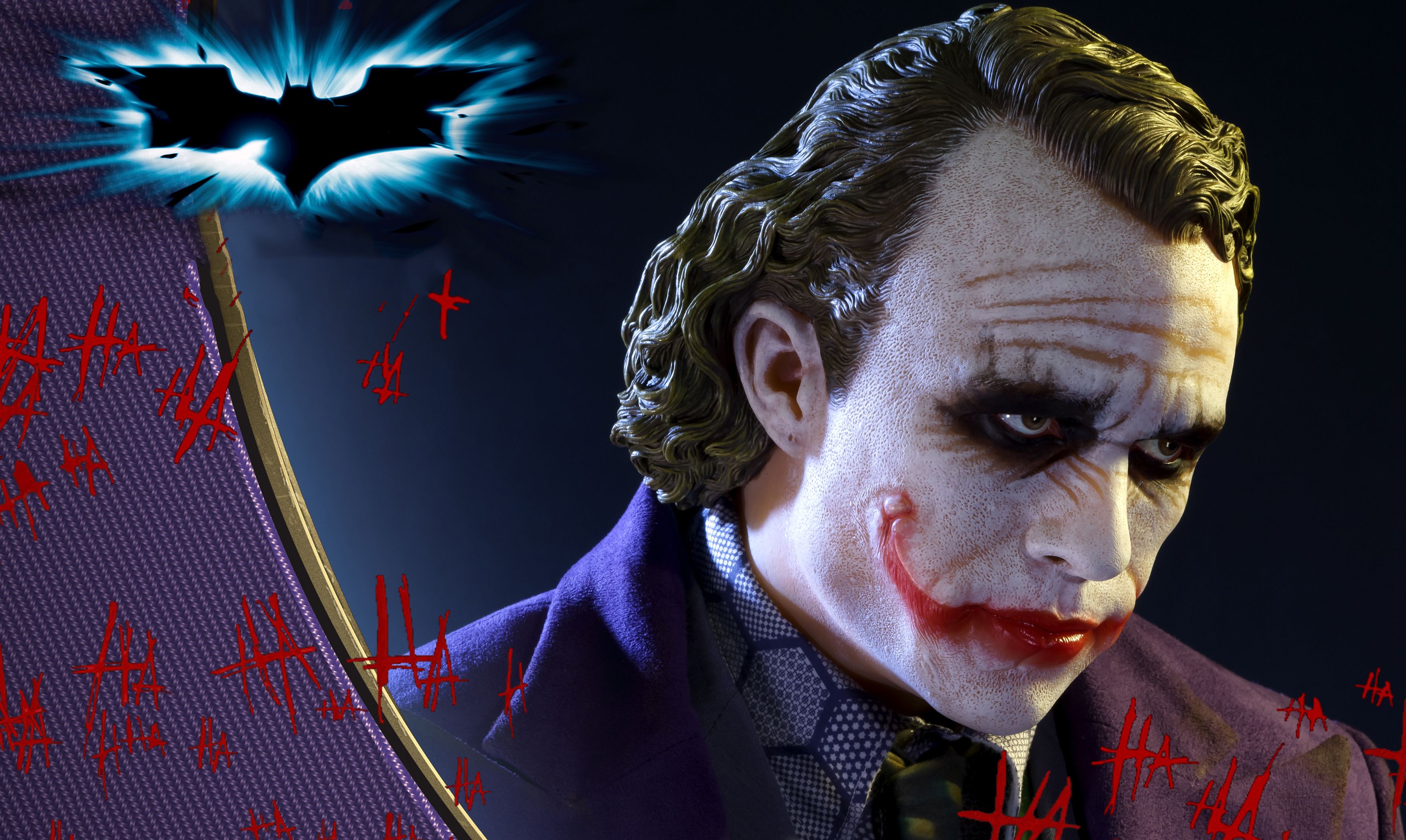 Joker In The Dark Knight, HD Superheroes, 4k Wallpaper, Image, Background, Photo and Picture