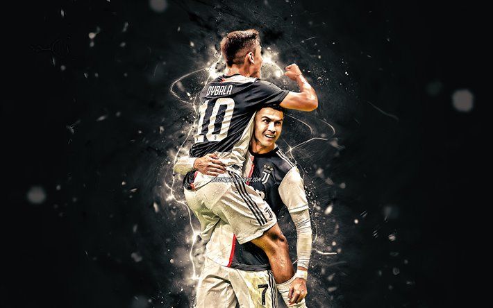 Download wallpaper Paulo Dybala and Cristiano Ronaldo, goal, Bianconeri, Juventus FC, football stars, footballers, CR Dybala, soccer, Serie A, Italy, Juve, Paulo Dybala, Cristiano Ronaldo for desktop free. Picture for desktop free