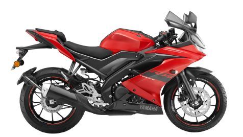 Yamaha YZF R15 V3 Metallic Red Colour, All YZF R15 V3 Colour Image