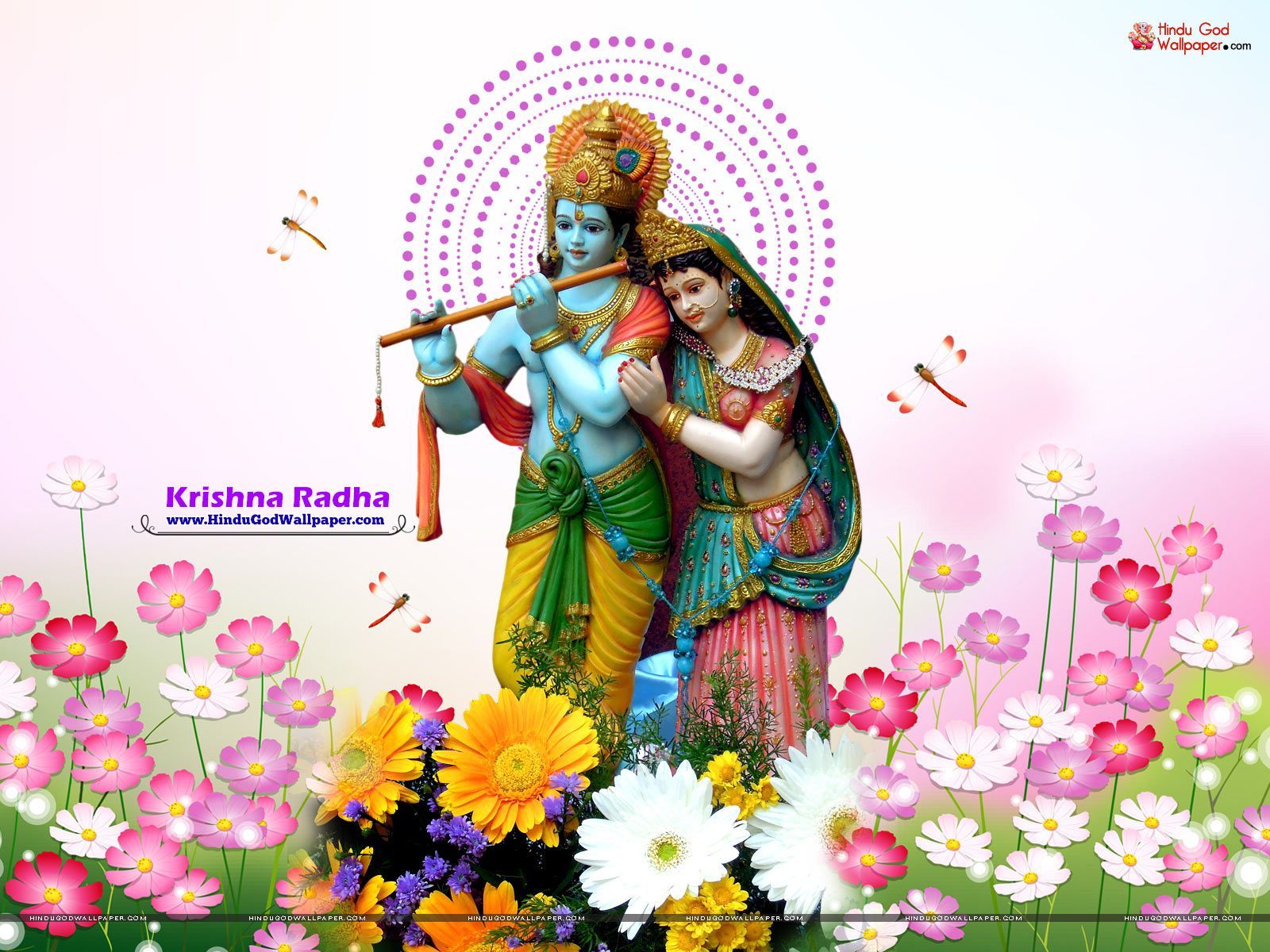 Radha Krishna 3D Wallpapers - Wallpaper Cave