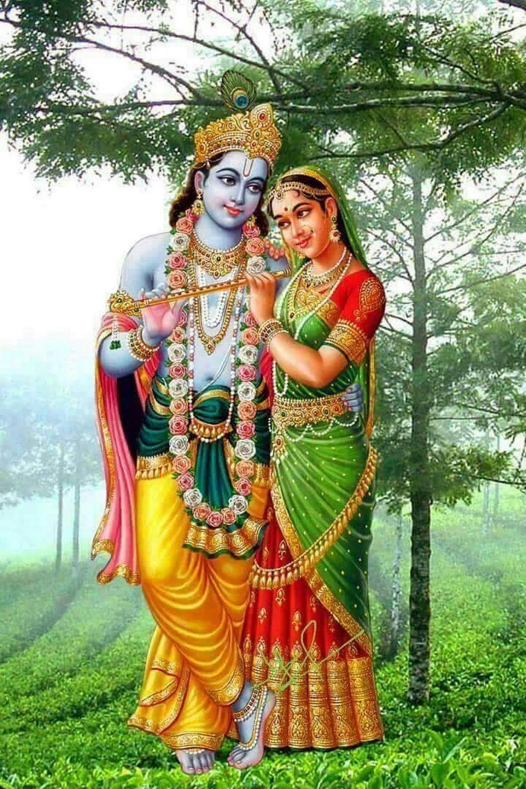 Lord Radha Krishna Image, HD Love Photo and 3D Pics (2021). Happy New Year 2021
