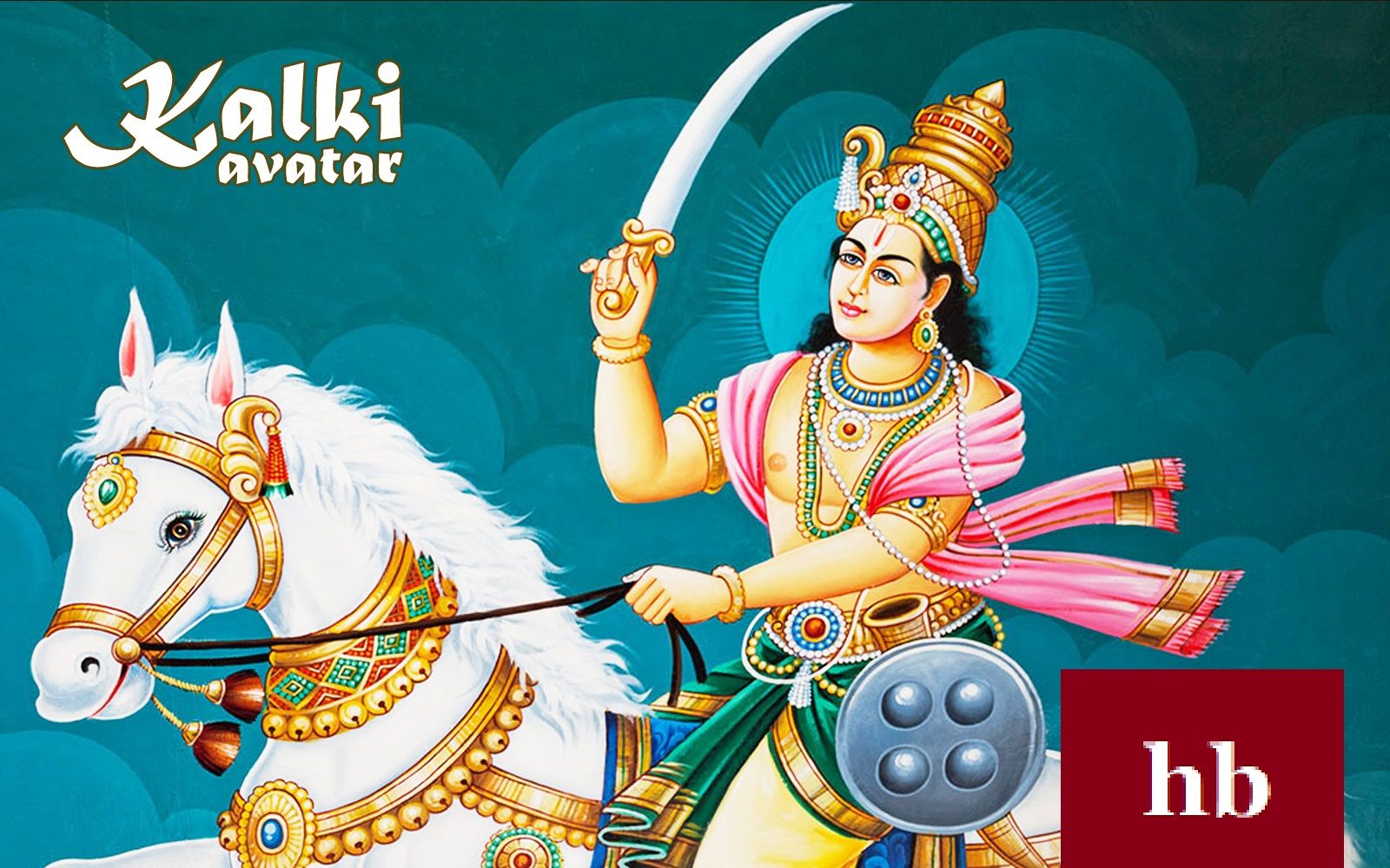 Lord Vishnu Kalki Avatar Image HD Wallpaper